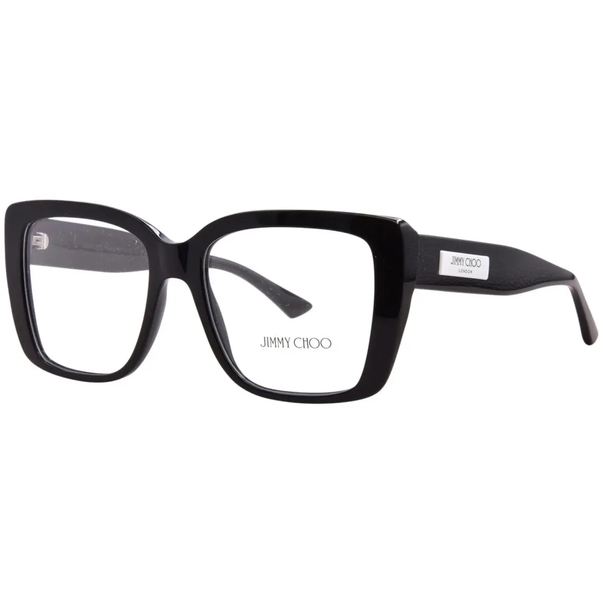 JC3037 5000 Eyeglasses Women`s Black Full Rim Square Shape 54mm by Jimmy Choo