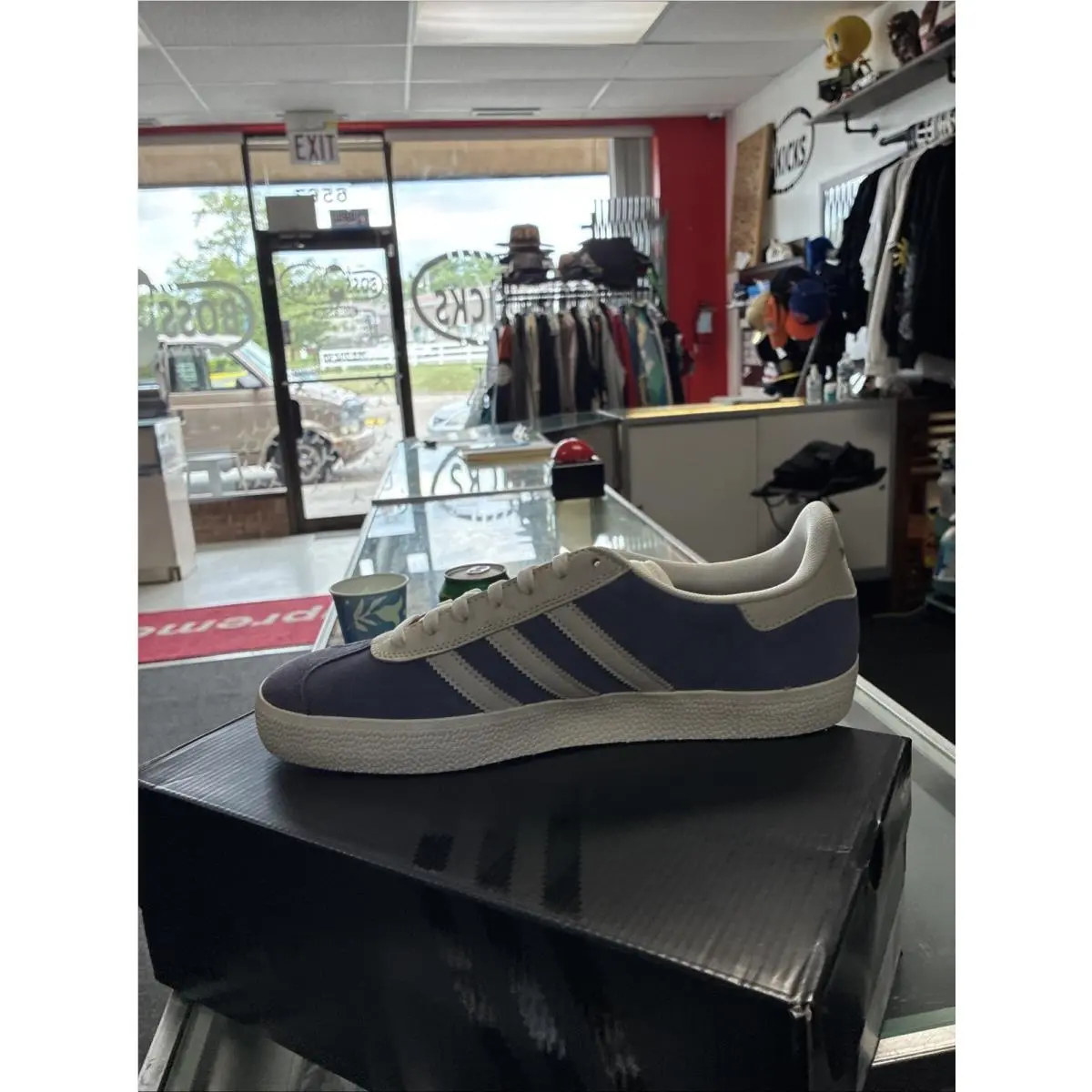Adidas shoes - adidas Gazelle - Gazelle - HQ7546 - Purple 11