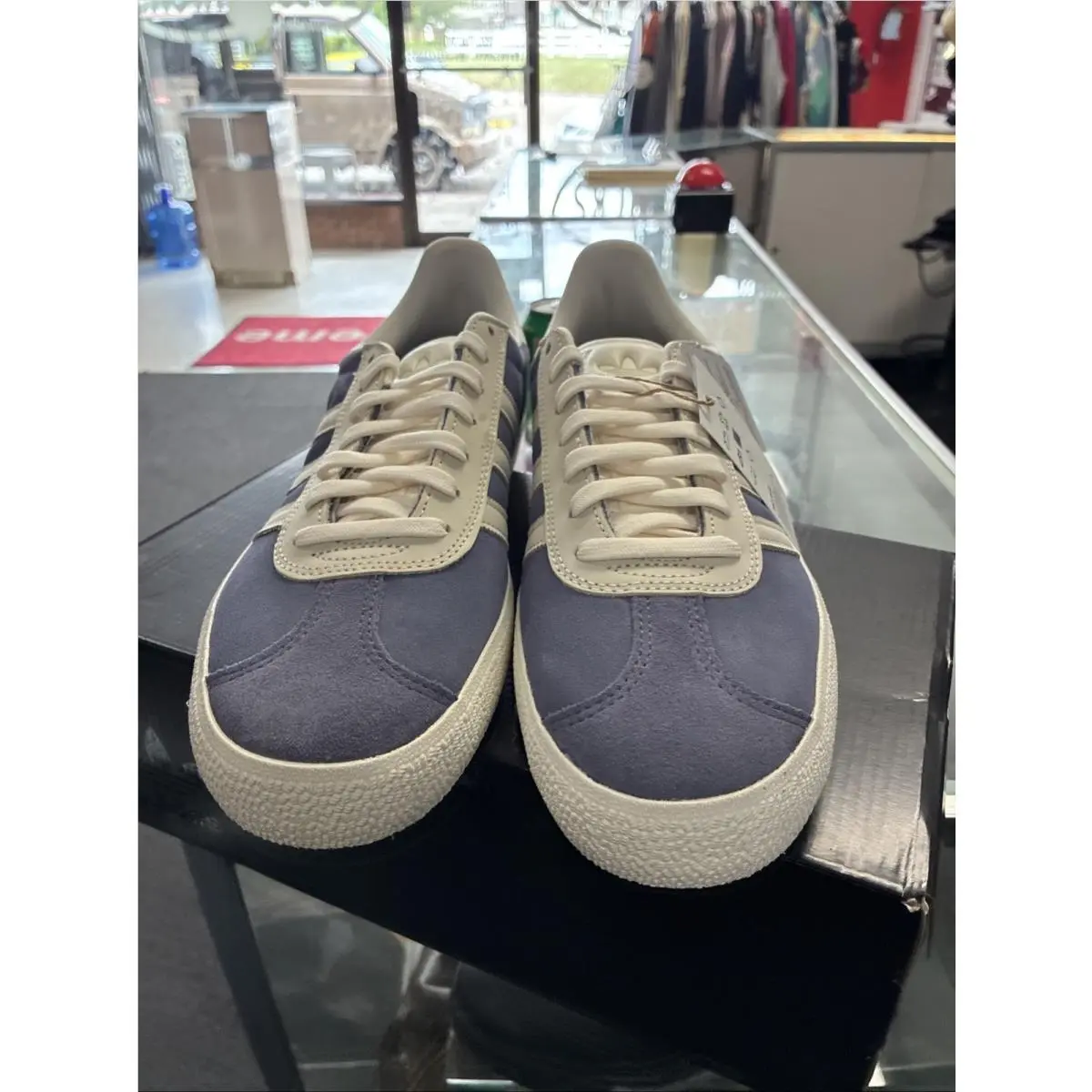 Adidas shoes - adidas Gazelle - Gazelle - HQ7546 - Purple 14