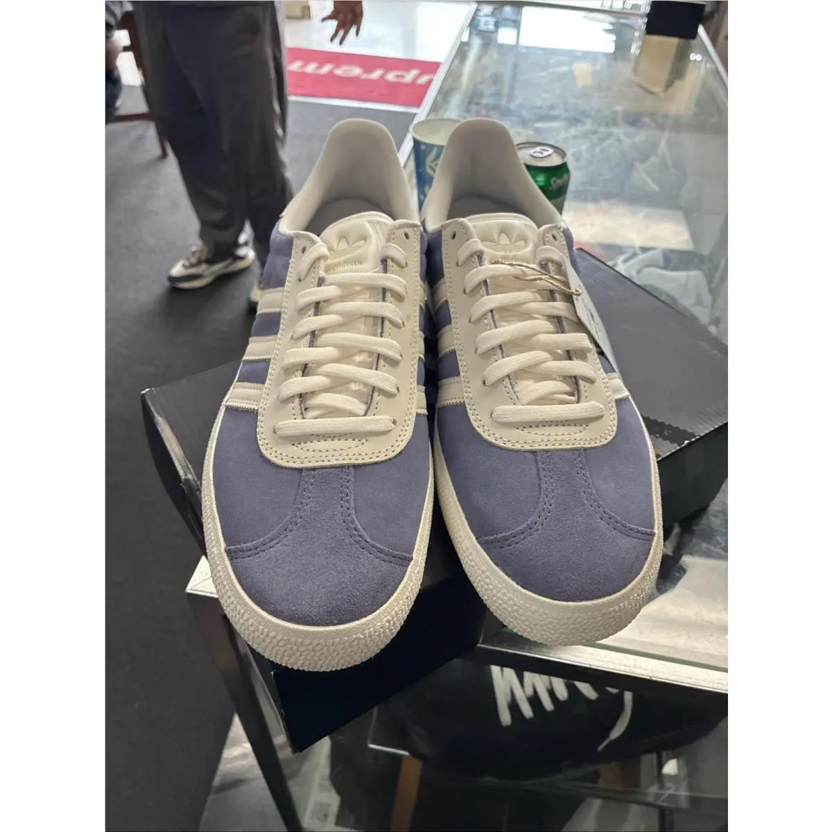 Adidas shoes - adidas Gazelle - Gazelle - HQ7546 - Purple 2