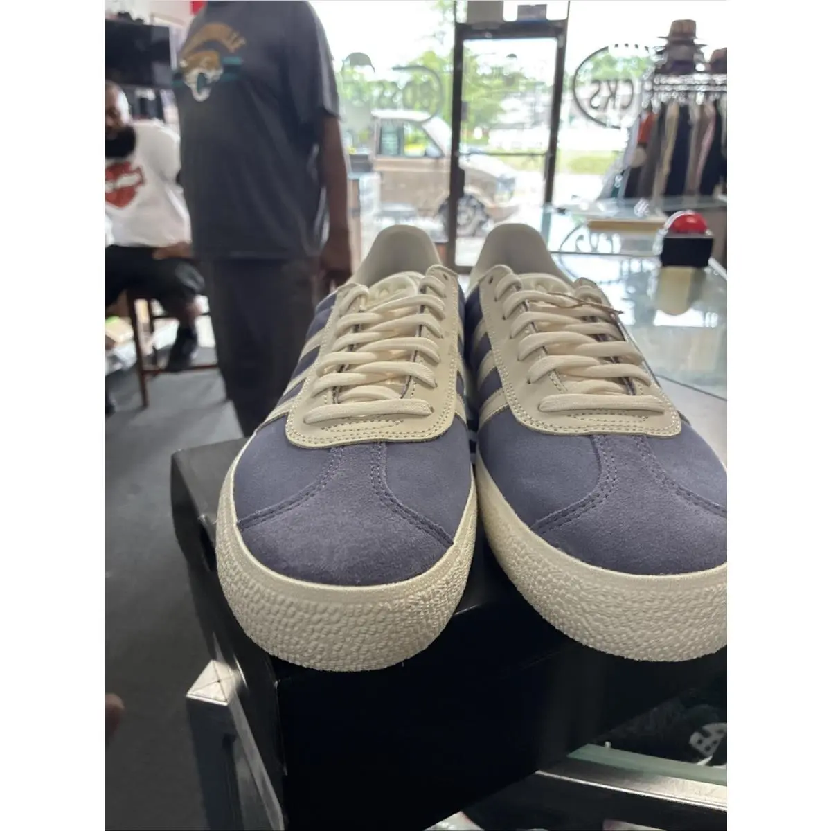 Adidas shoes - adidas Gazelle - Gazelle - HQ7546 - Purple 3