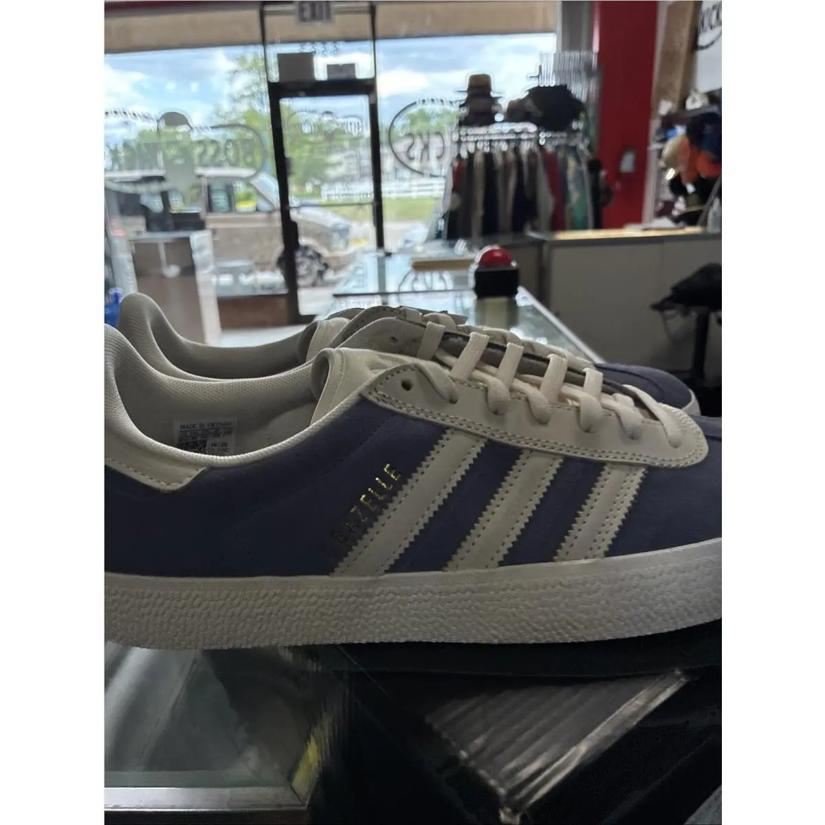 Adidas shoes - adidas Gazelle - Gazelle - HQ7546 - Purple 5