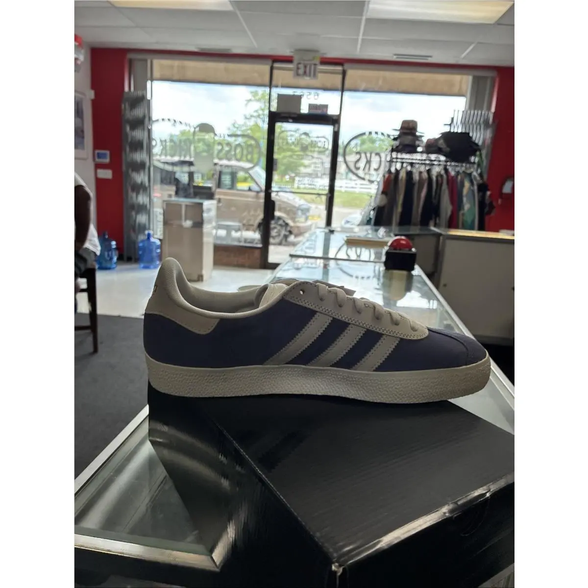 Adidas shoes - adidas Gazelle - Gazelle - HQ7546 - Purple 7