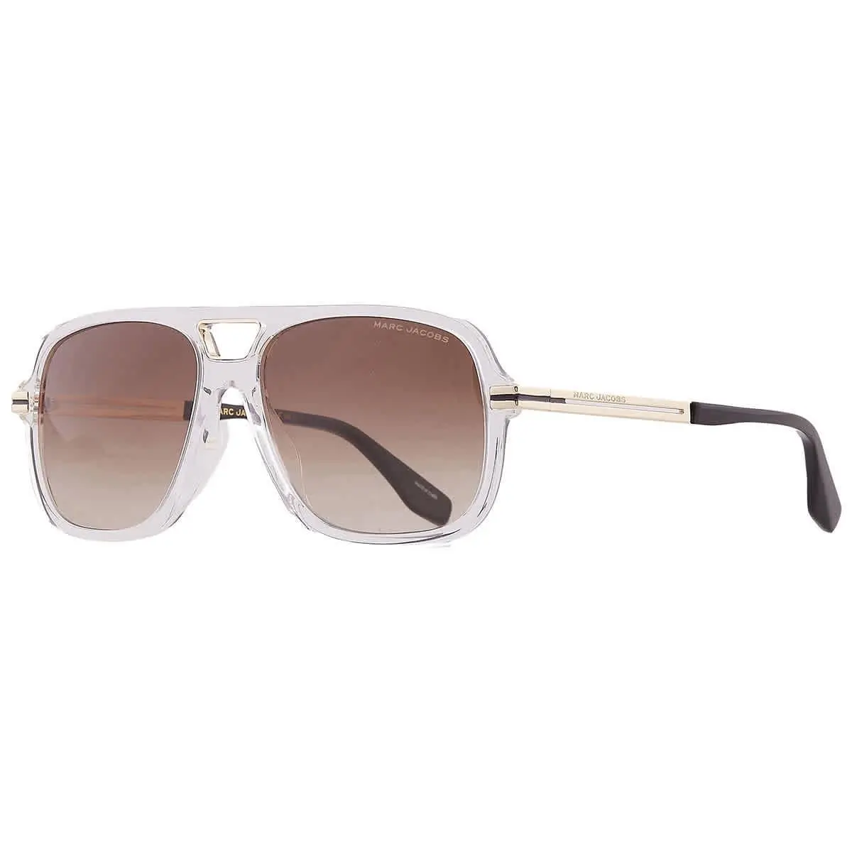Brown Gradient Navigator Men`s Sunglasses Marc 415/S 0MNG/HA 56 by Marc Jacobs