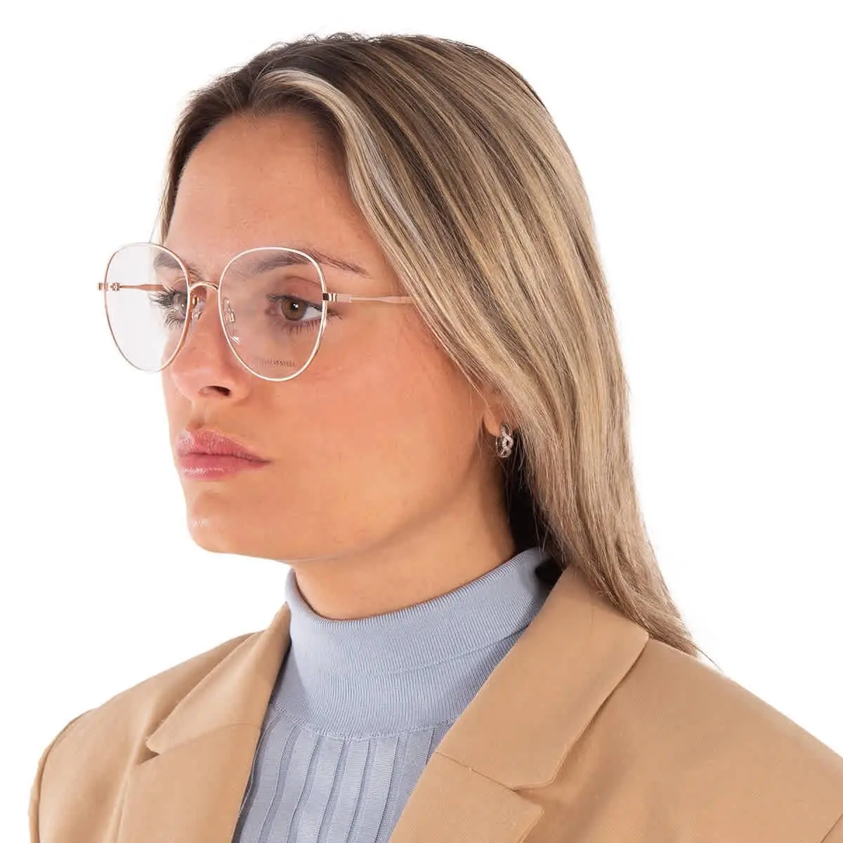 Demo Oval Ladies Eyeglasses Marc 590 0Y3R 54 Marc 590 0Y3R 54 by Marc Jacobs