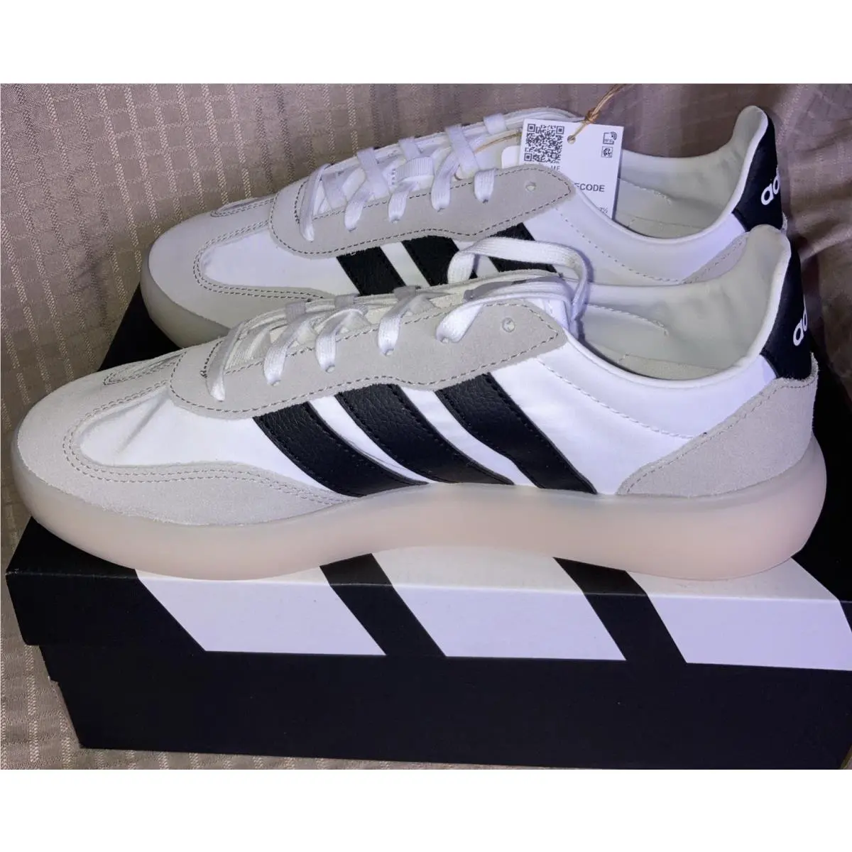 Adidas shoes - adidas Berreda Decode - Berreda Decode - J12315 - White/Black/Grey (UPC: 0197614961619) 5