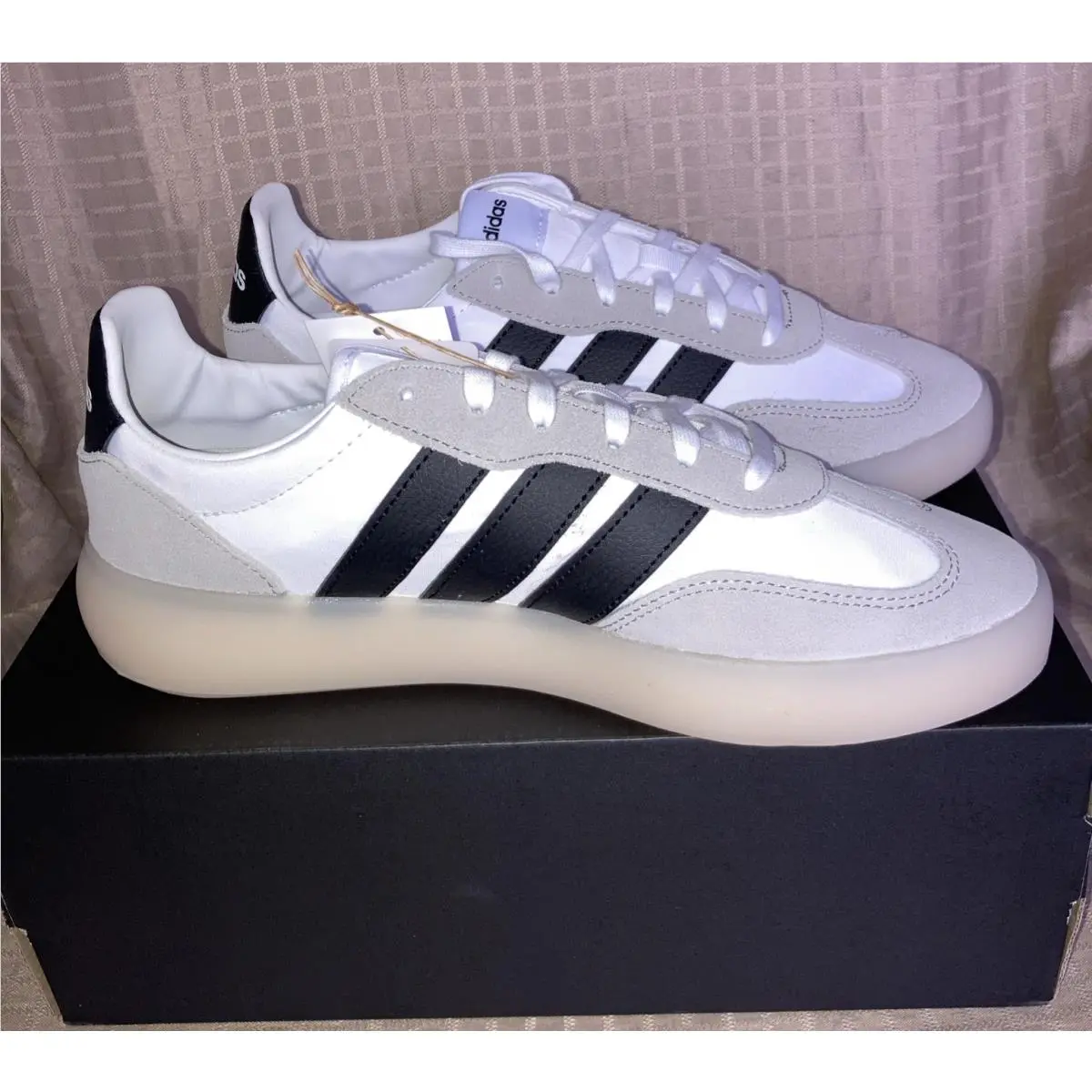 Adidas shoes - adidas Berreda Decode - Berreda Decode - J12315 - White/Black/Grey (UPC: 0197614961619) 6