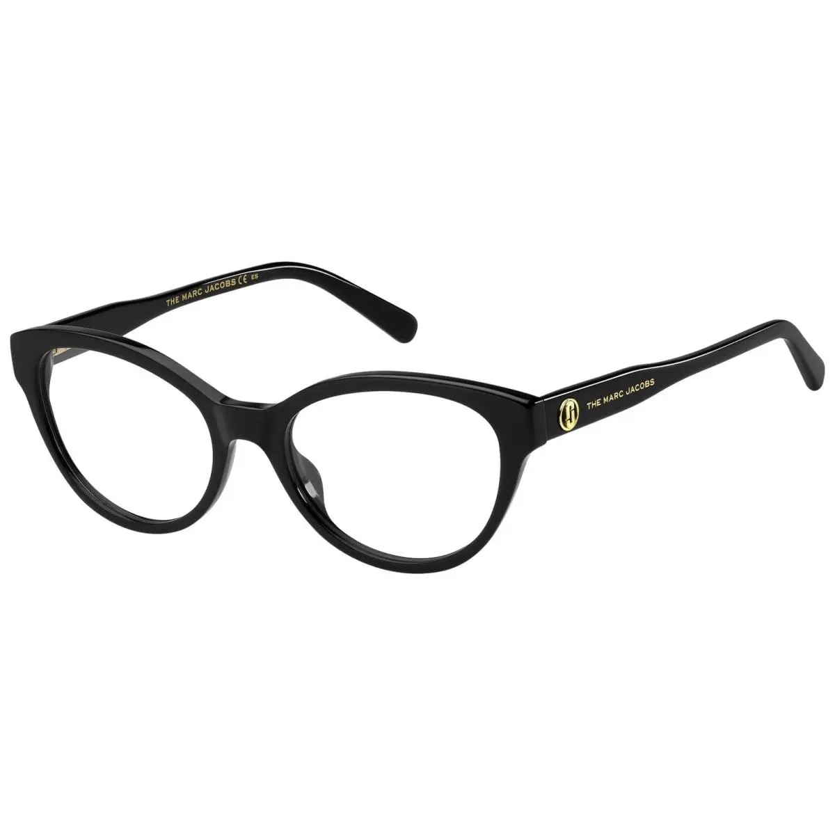 Women`s Black Cat-eye Eyeglass Frames - MARC628 0807 52 by Marc Jacobs