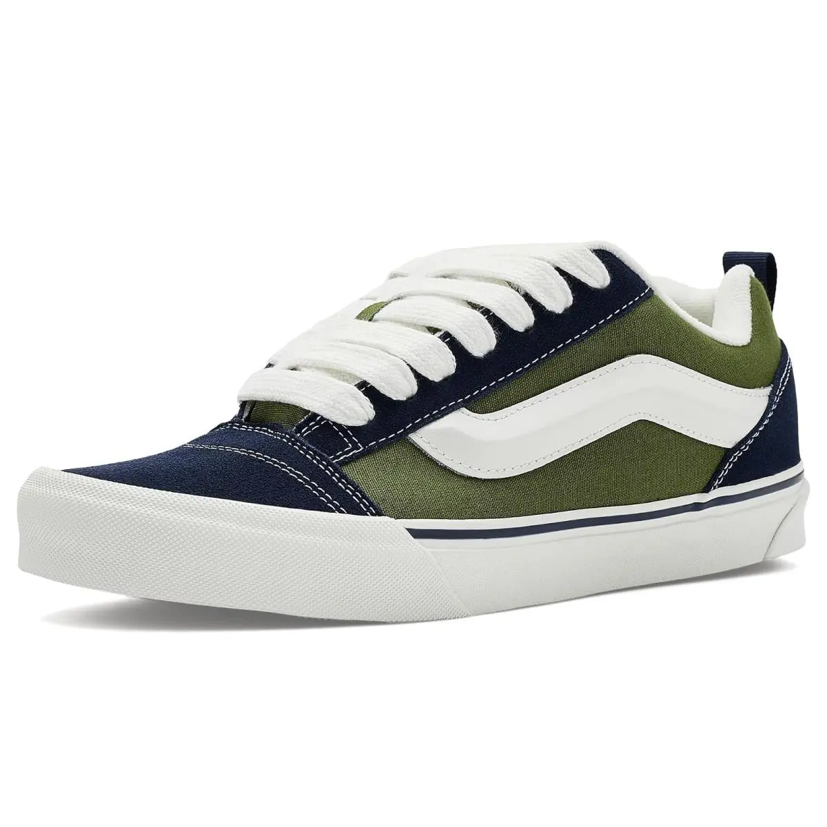 Unisex Sneakers Athletic Shoes  Knu Skool Nineties Navy/Green by Vans