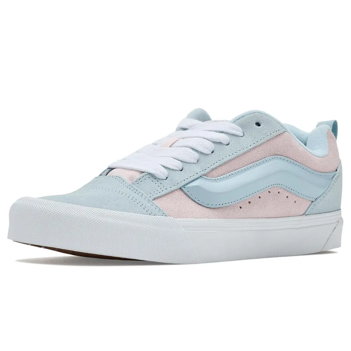 Unisex Sneakers Athletic Shoes  Knu Skool Pop Pastel Pink/Dawn Mist by Vans