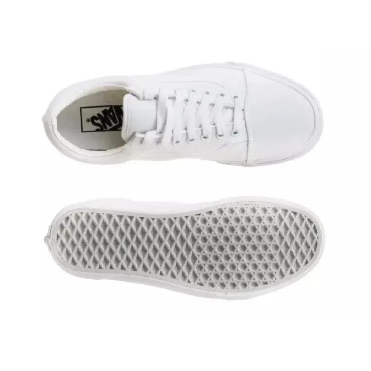 Vans shoes - VANS Old Skool - Old Skool - VN000D3HW00 - True White 3