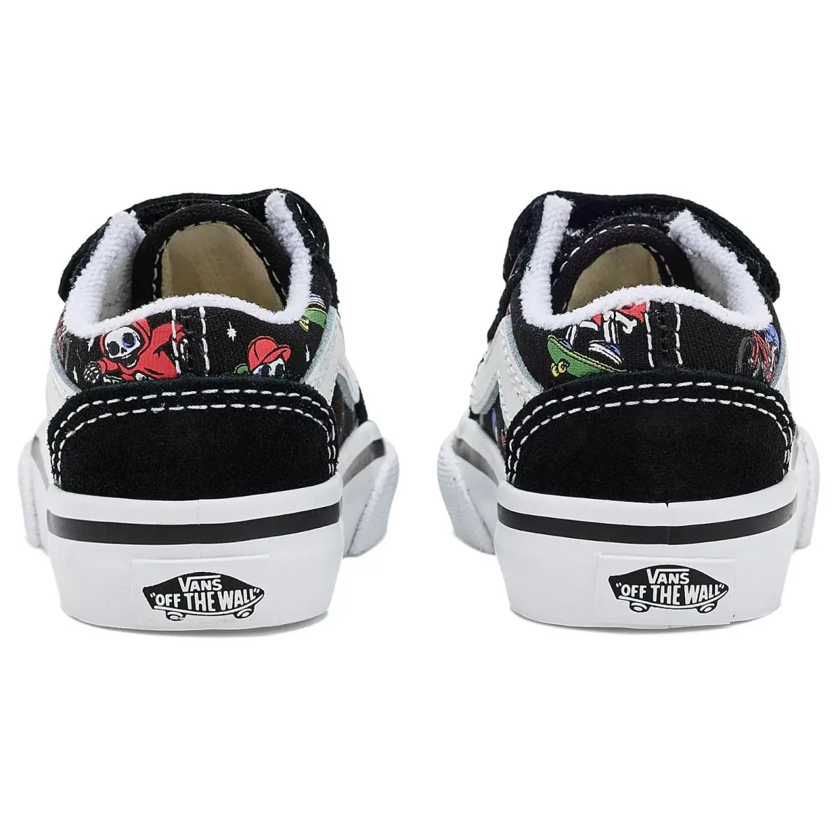 Vans shoes - Glow Bones Black/True White 5