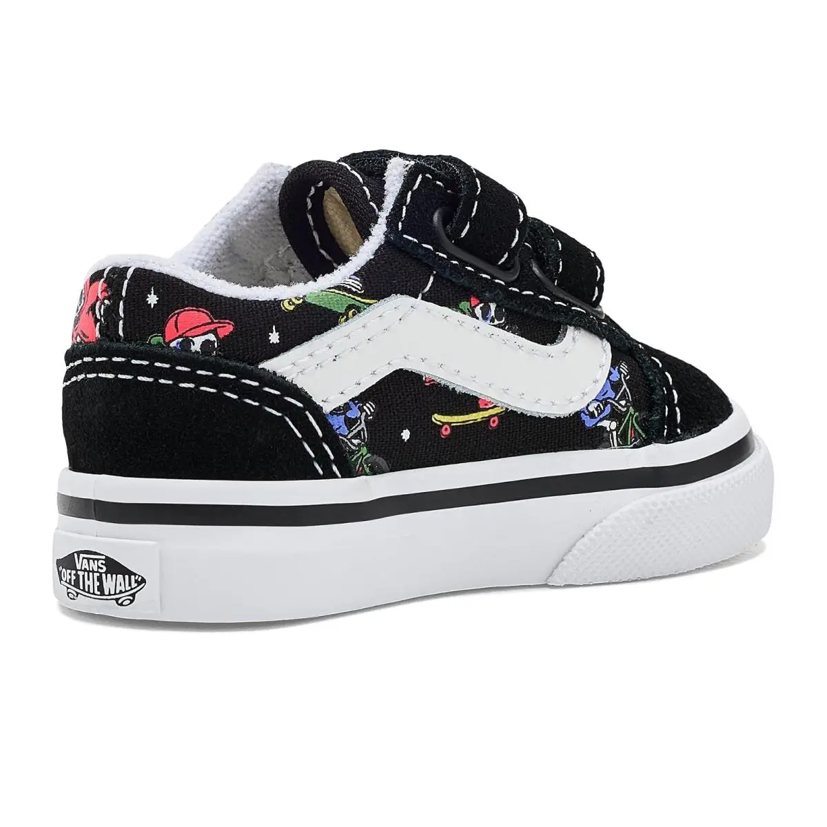 Vans shoes - Glow Bones Black/True White 8
