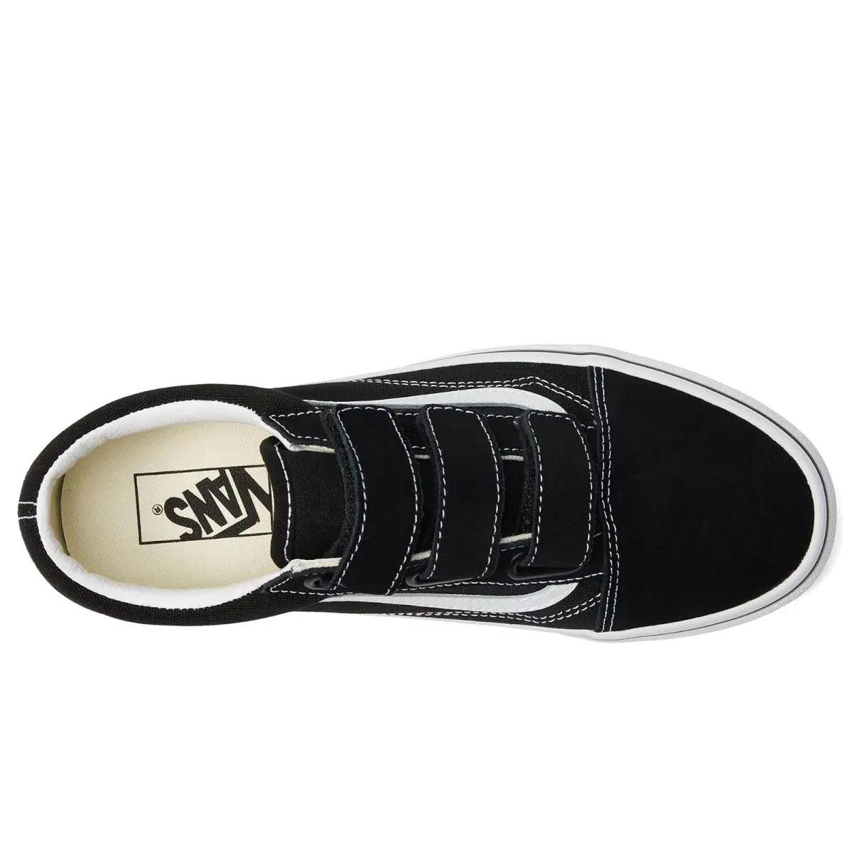 Vans shoes - (Suede/Canvas) Black/True White 6