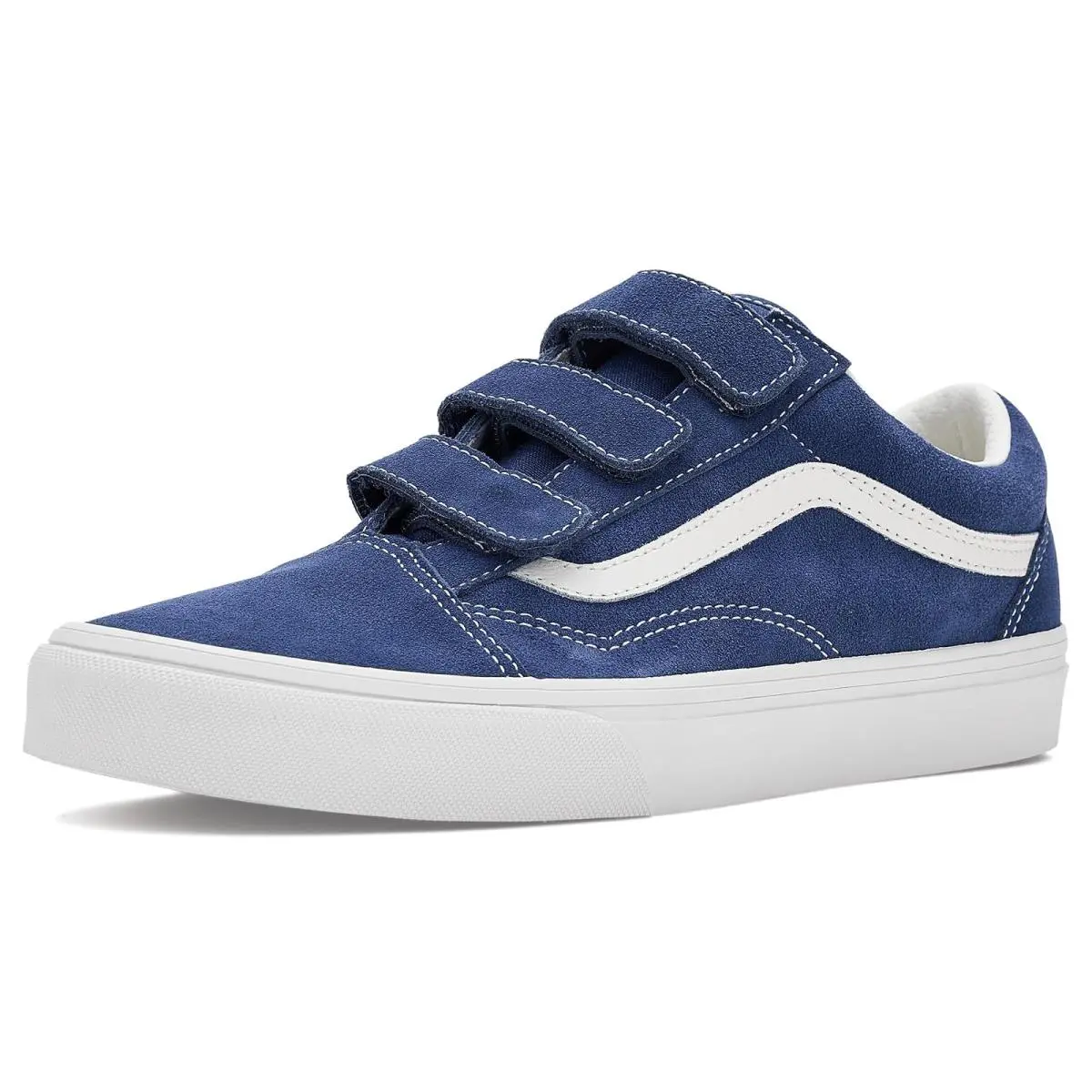 Unisex Sneakers Athletic Shoes  Old Skool V Suede Deep Indigo by Vans