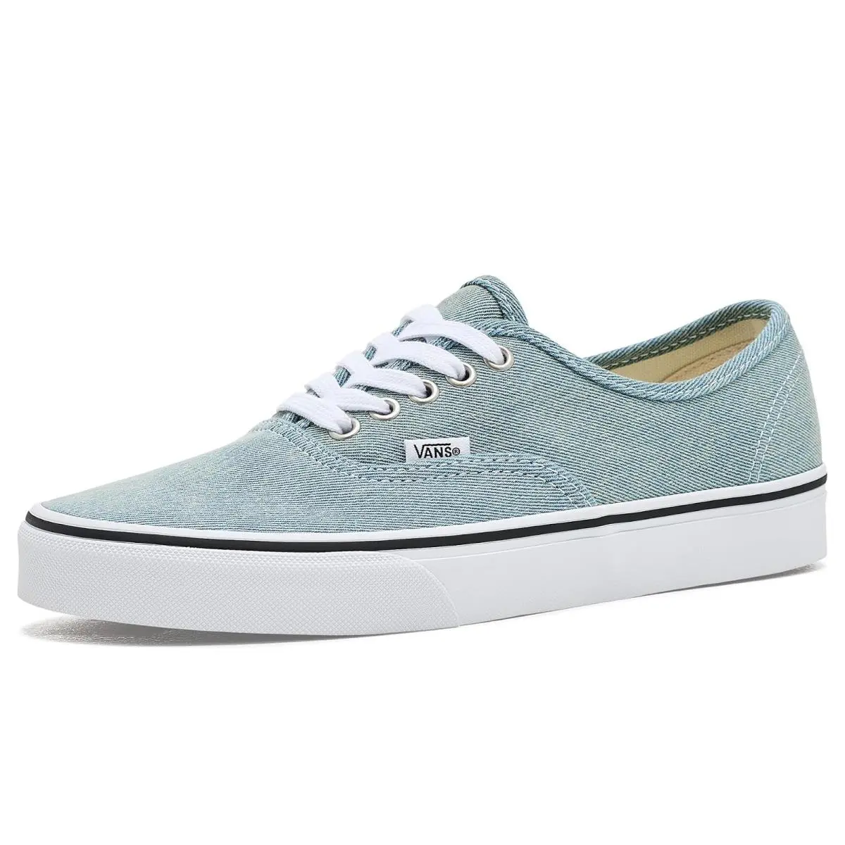 Unisex Sneakers Athletic Shoes  Denim Blue/White by Vans