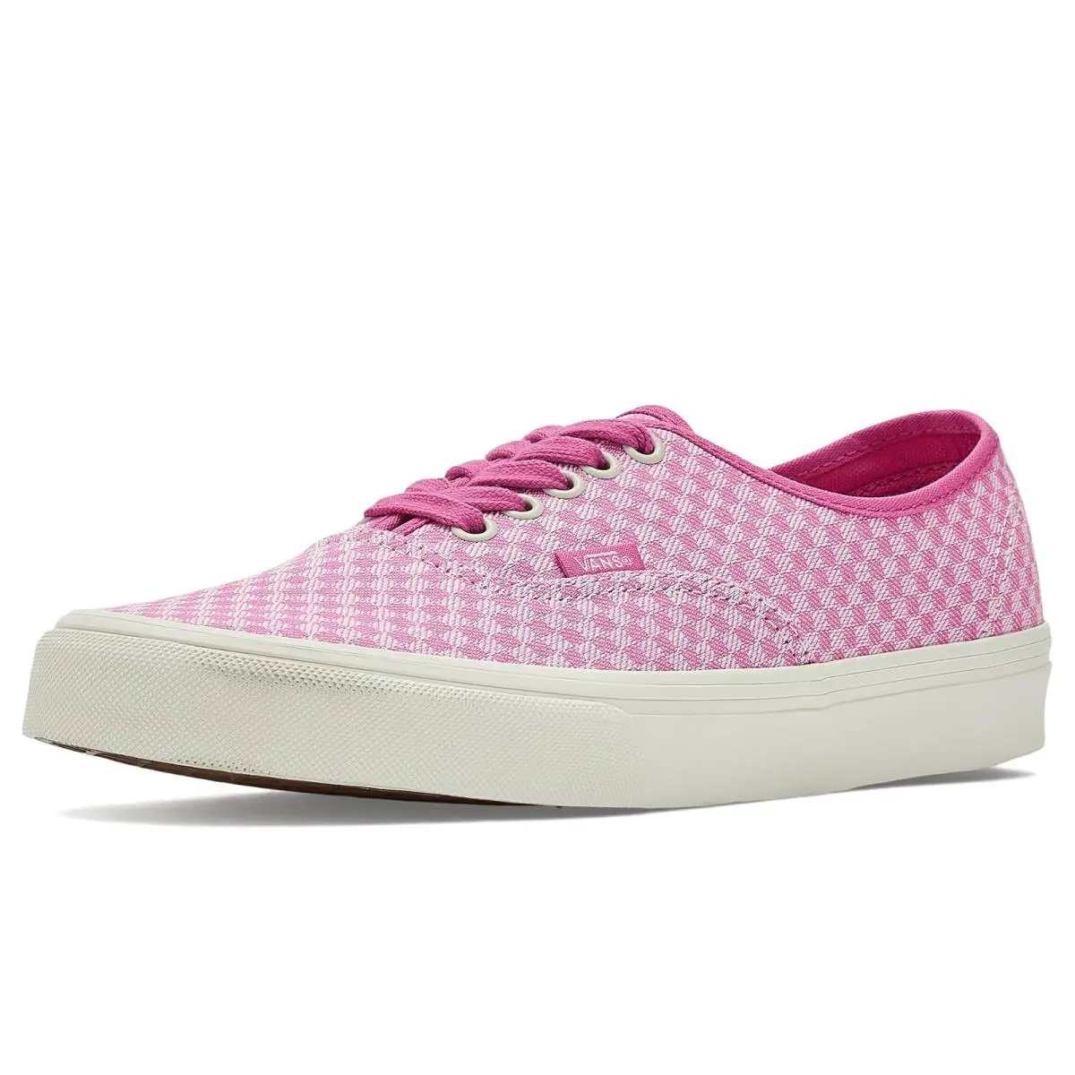 Unisex Sneakers Athletic Shoes  Micro Check Pink Fizz by Vans