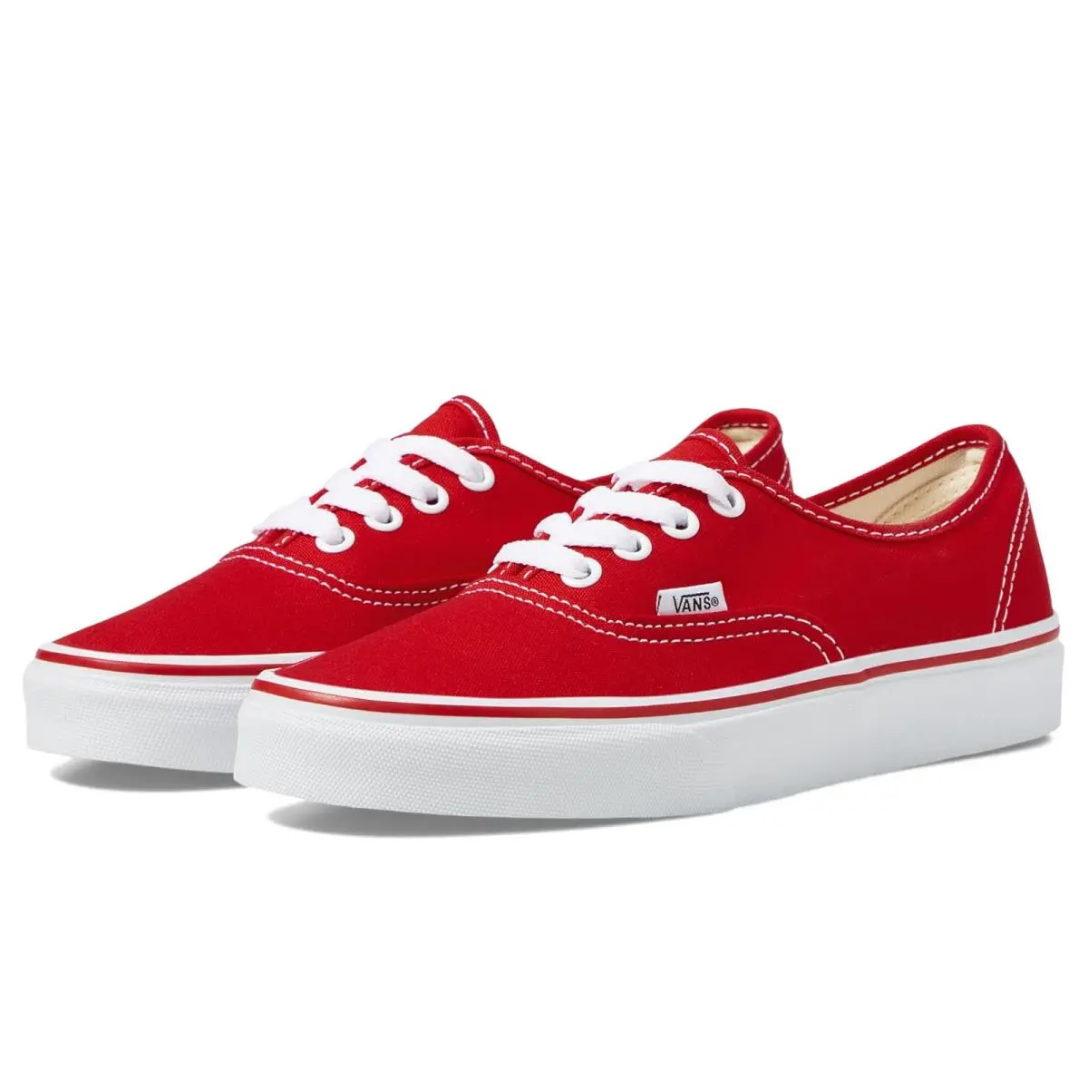 Unisex Sneakers Athletic Shoes  Red by Vans
