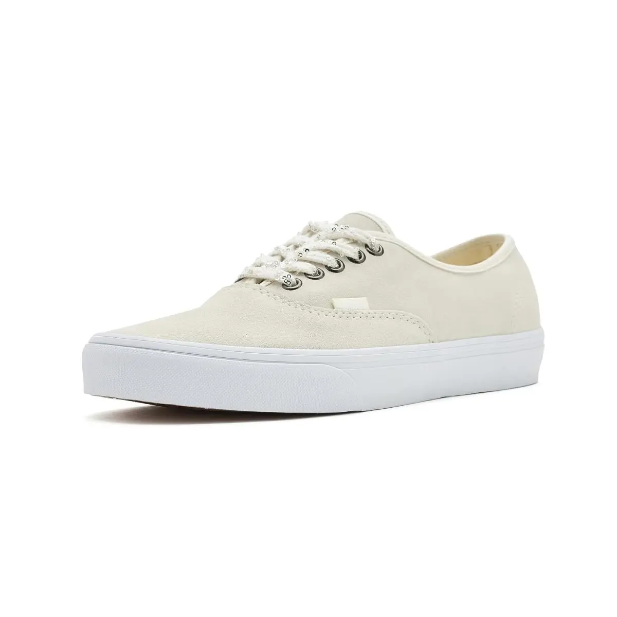 Unisex Sneakers Athletic Shoes  Shine Lace Marshmallow/True White by Vans