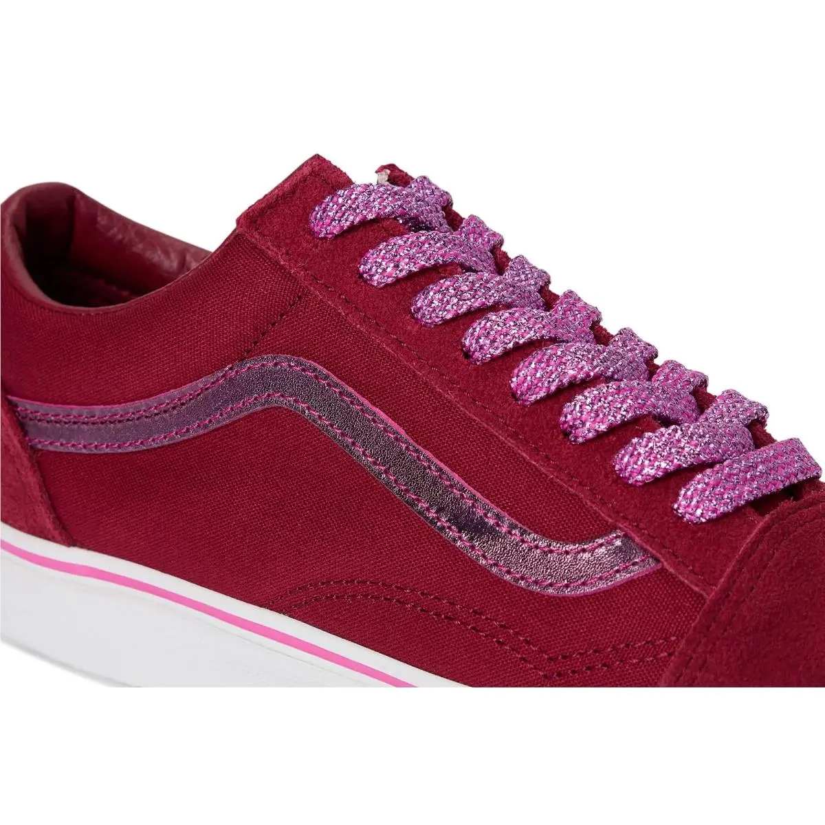Vans shoes - Metallic Pop Bordeaux 4