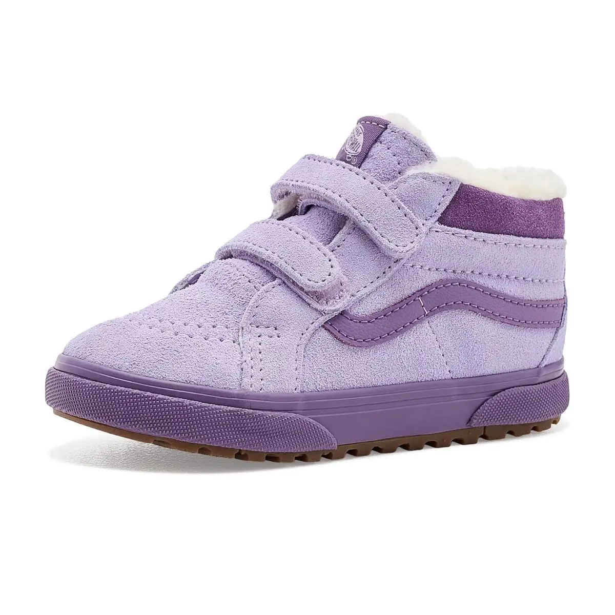 Children Unisex Shoes  Kids SK8-Mid Reissue V Insulated Infant/toddler Soft Purple by Vans