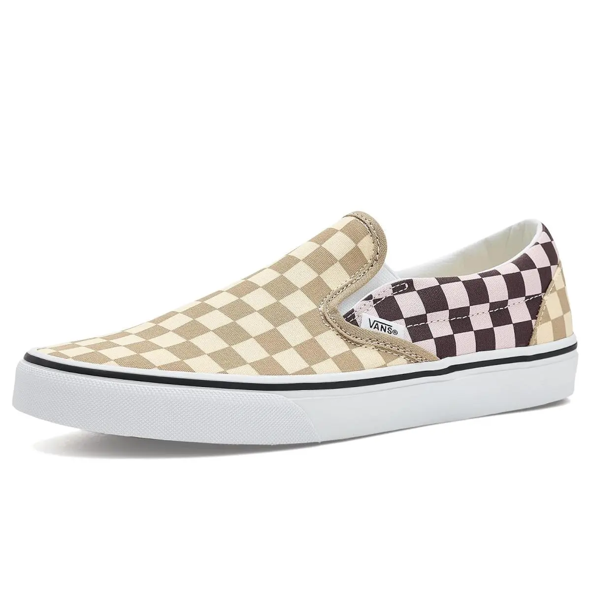 Unisex Sneakers Athletic Shoes  Classic Slip-on Check Mix Multi by Vans