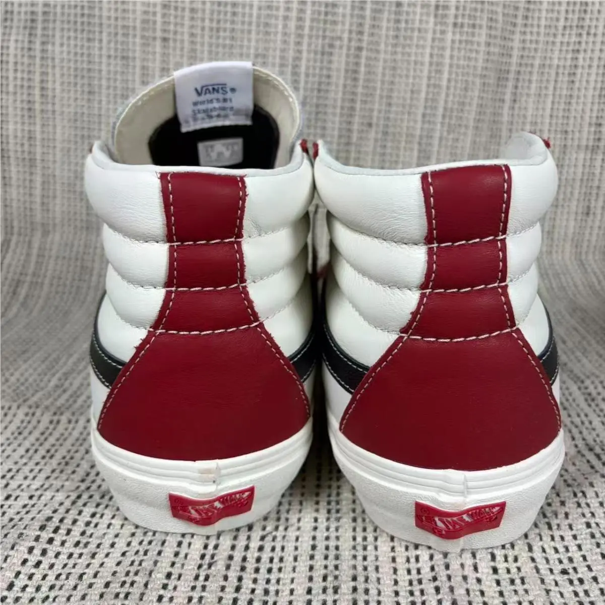 Vans shoes - VANS SK8-Hi Reissue - Reissue - VN0A4BVHXHT - Red 15