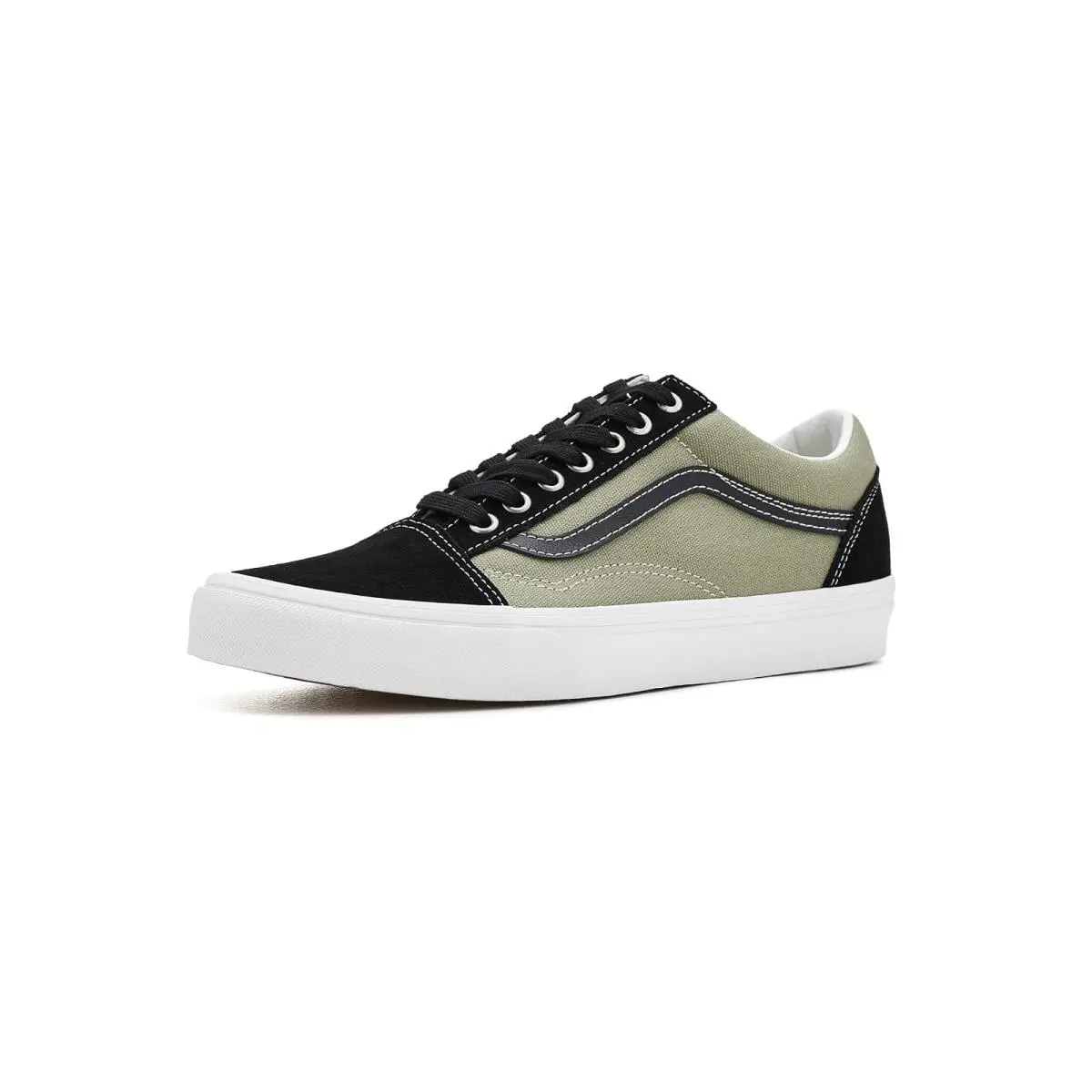 Unisex Sneakers Athletic Shoes  Old Skool™ Web Black/Olive by Vans