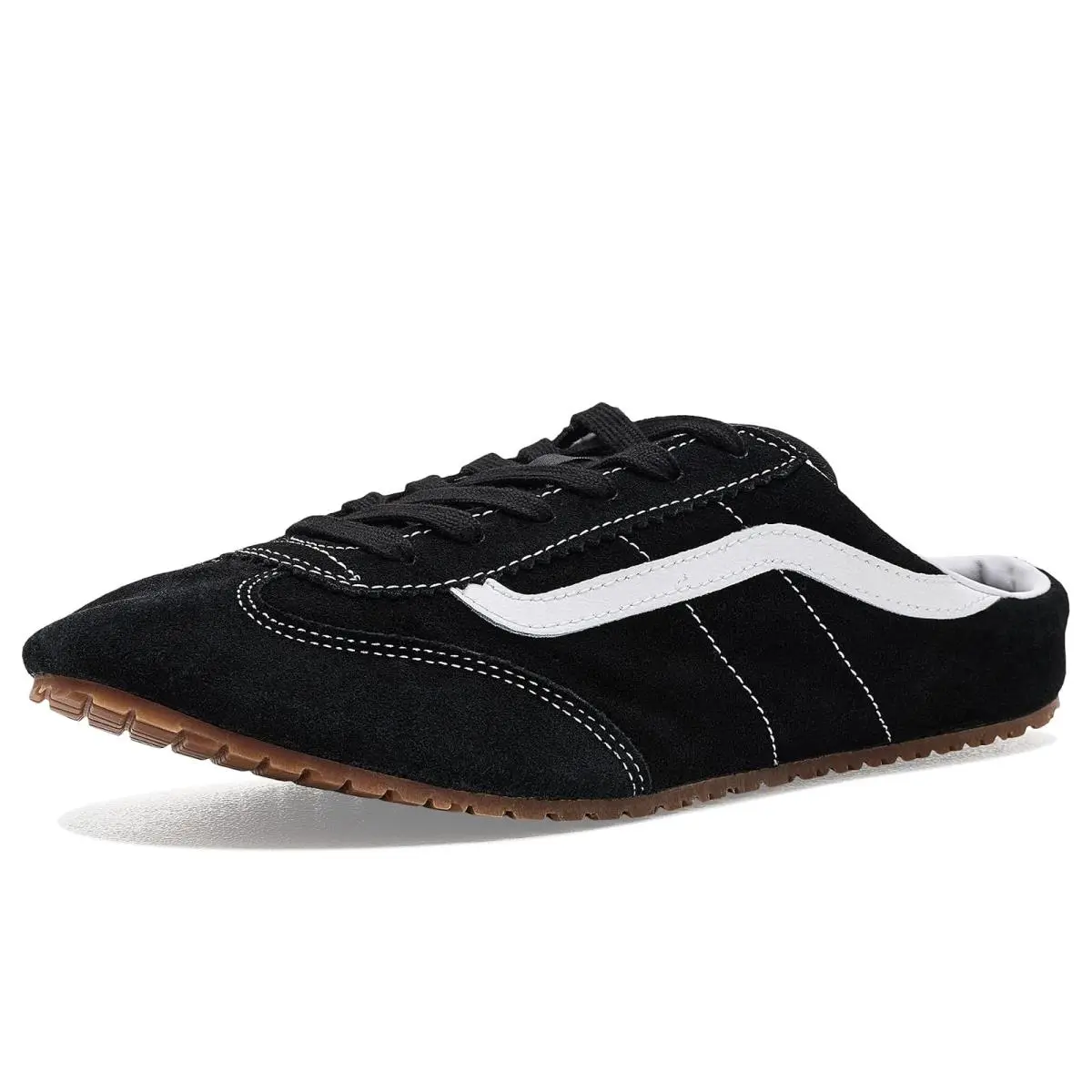 Unisex Sneakers Athletic Shoes  FU Super Lowpro Mules Black/White by Vans