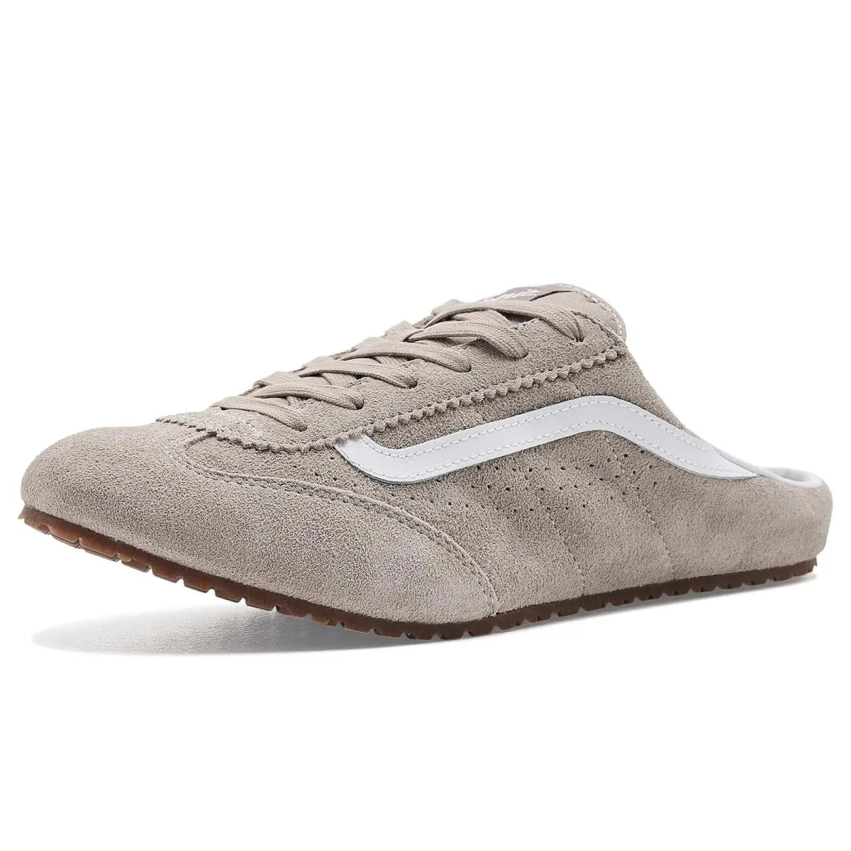 Unisex Sneakers Athletic Shoes  FU Super Lowpro Mules Taupe by Vans