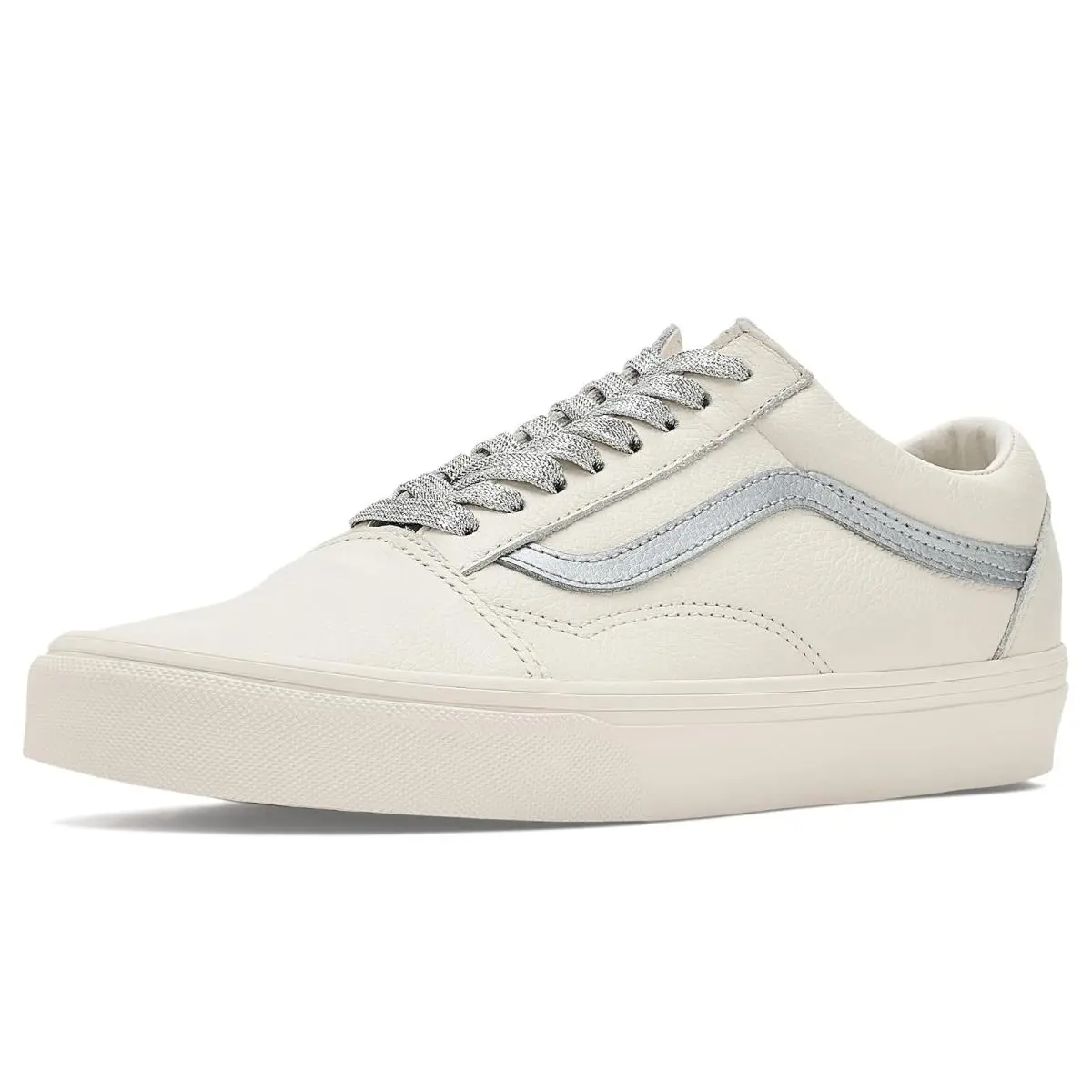 Unisex Sneakers Athletic Shoes  Old Skool™ Metallic Egret by Vans