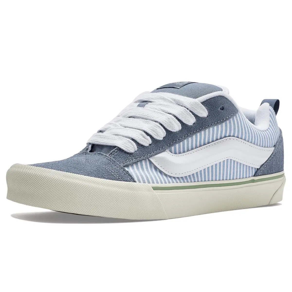 Unisex Sneakers Athletic Shoes  Knu Skool™ Stripes Glacial Slate by Vans