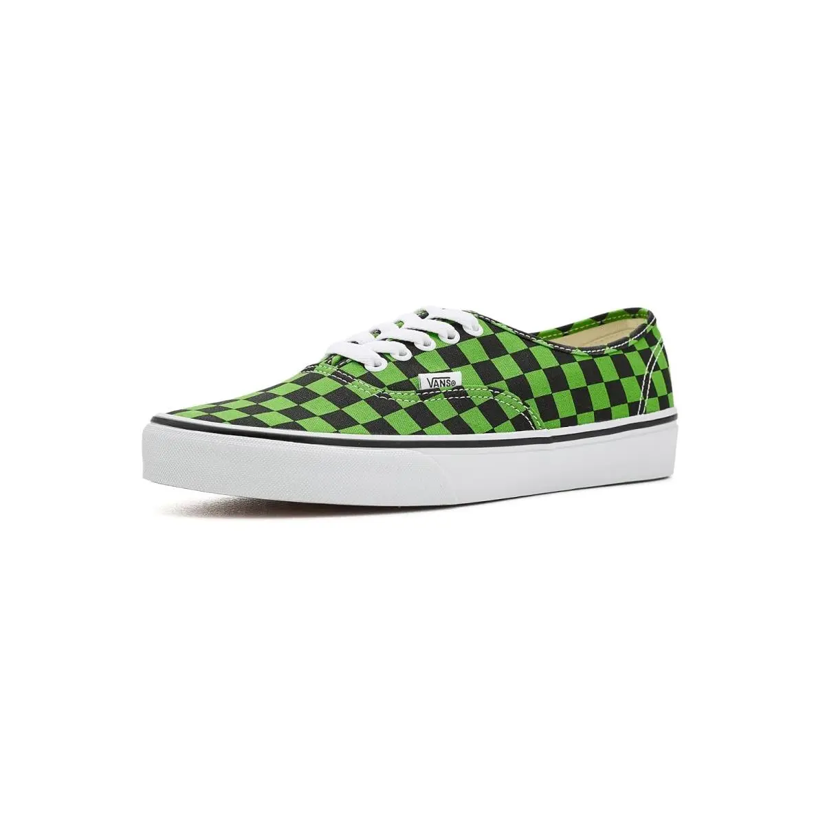 Unisex Sneakers Athletic Shoes  Checkerboard Green/Black by Vans