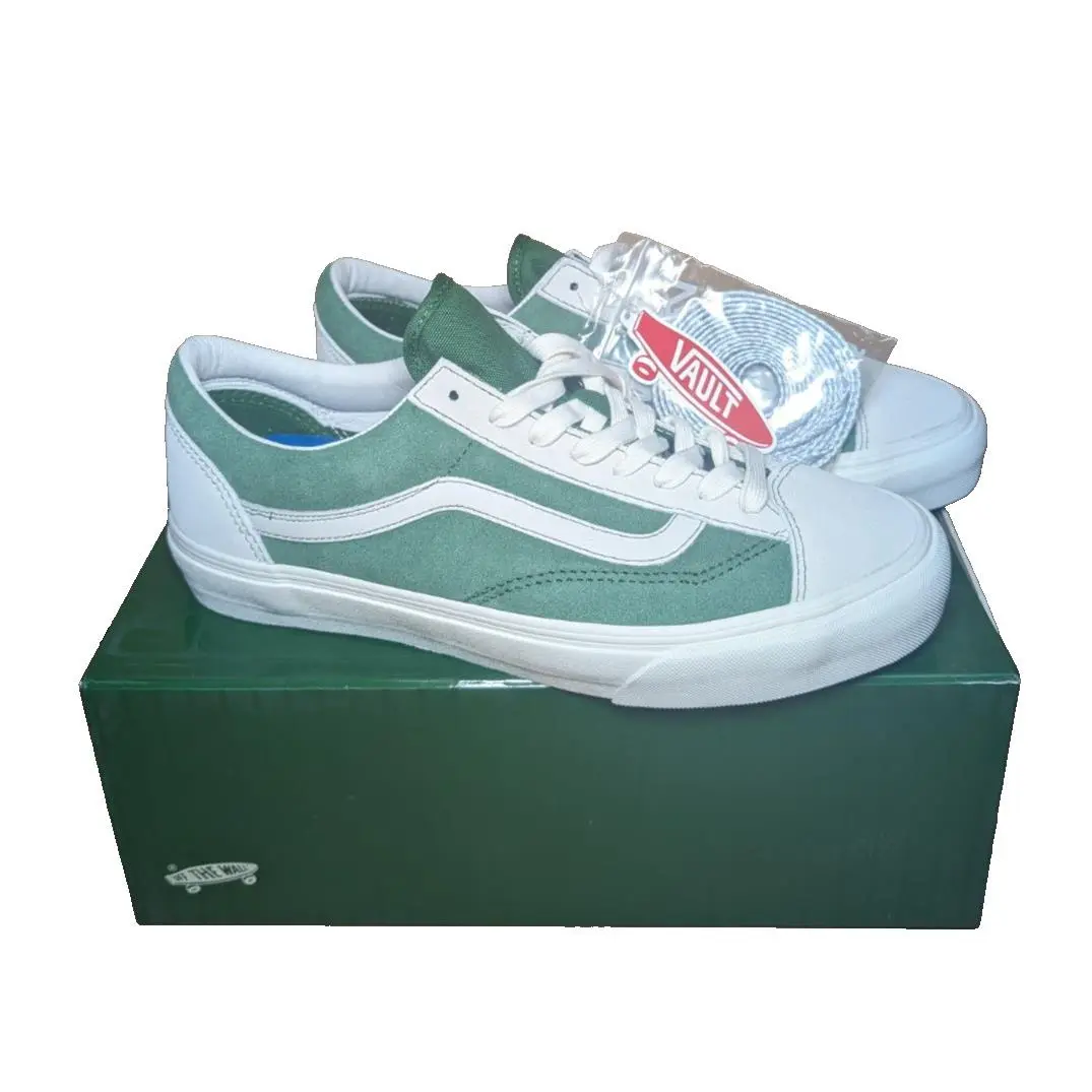 Style 36 Vlt LX x Better Gift Shop Low Green Sneaker Shoes 11.5 by Vans