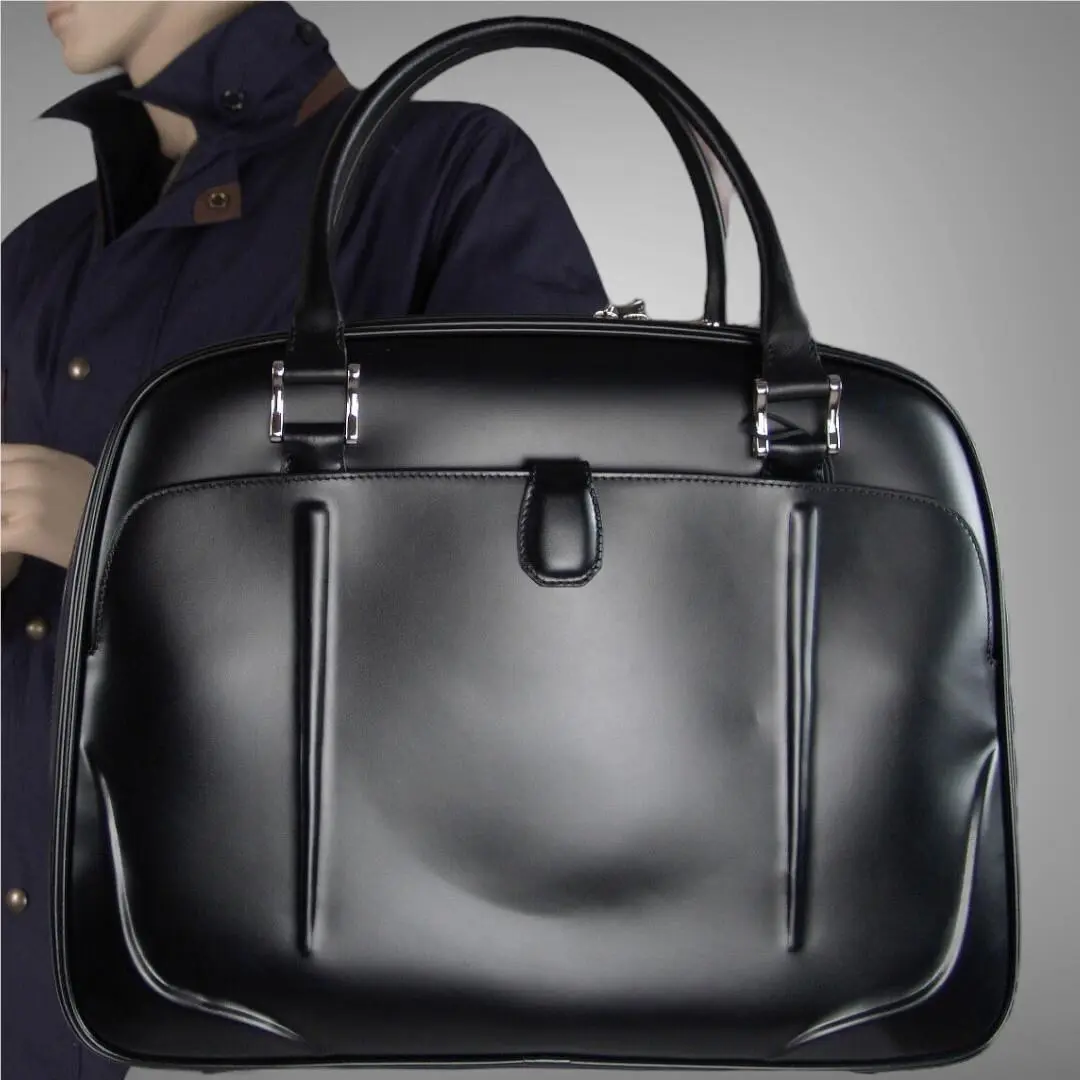 Samsonite Black Label Leather Bayamo Document Laptop Holder Bag