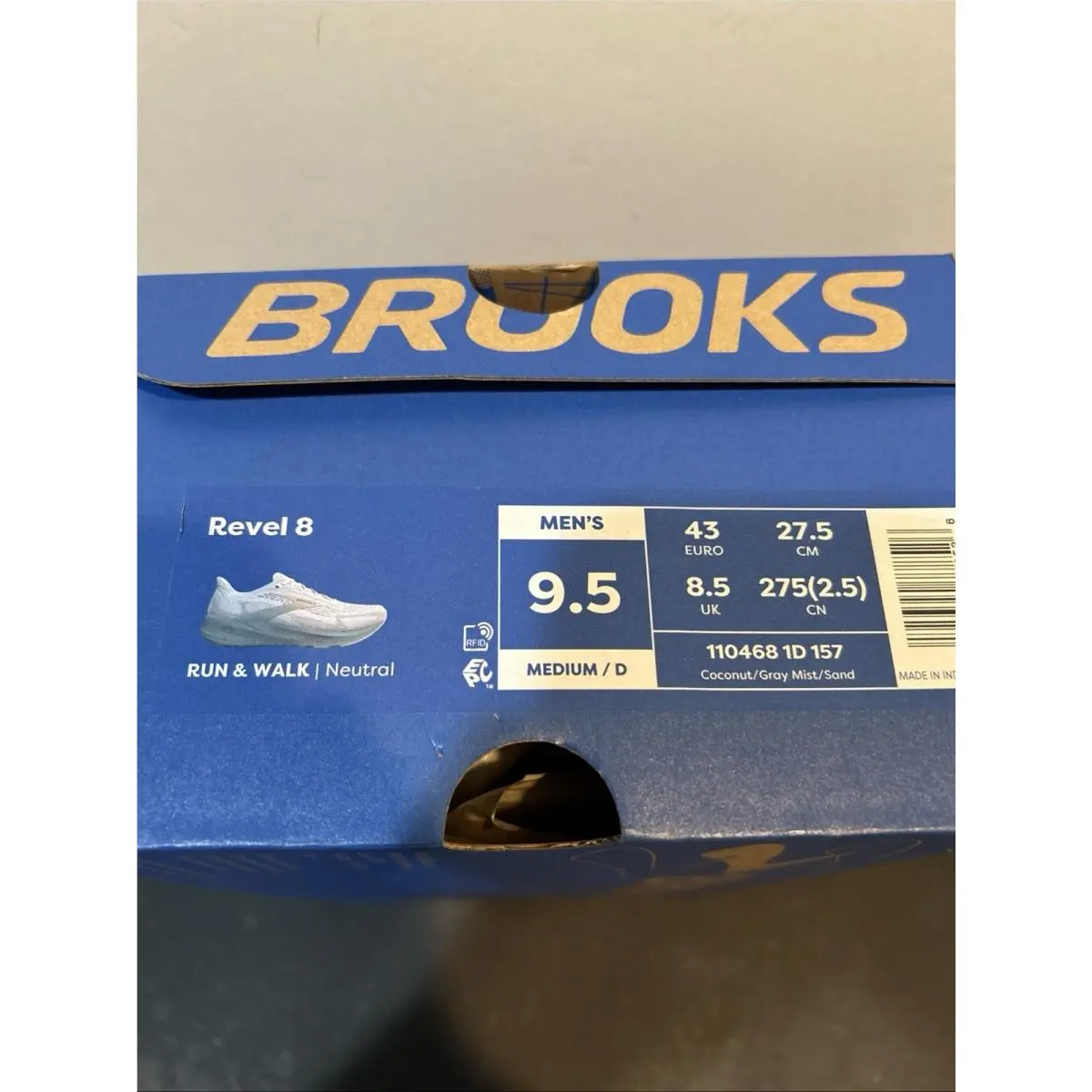 Brooks shoes - Brooks Revel 8 - Revel - 110-468-1D 157 - White 7