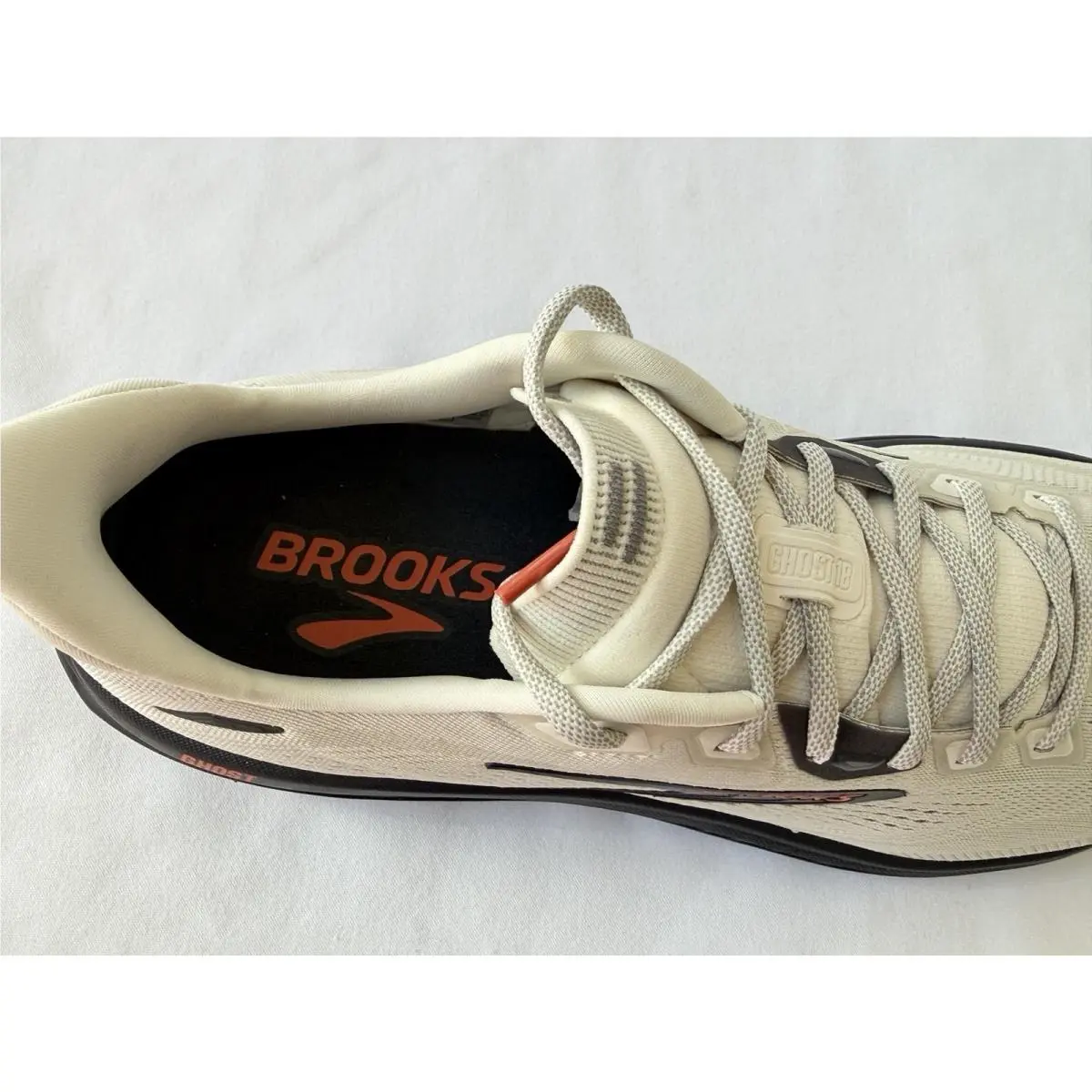 Brooks shoes - GHOST 18 - GHOST - coconut pearl tigerlily 7