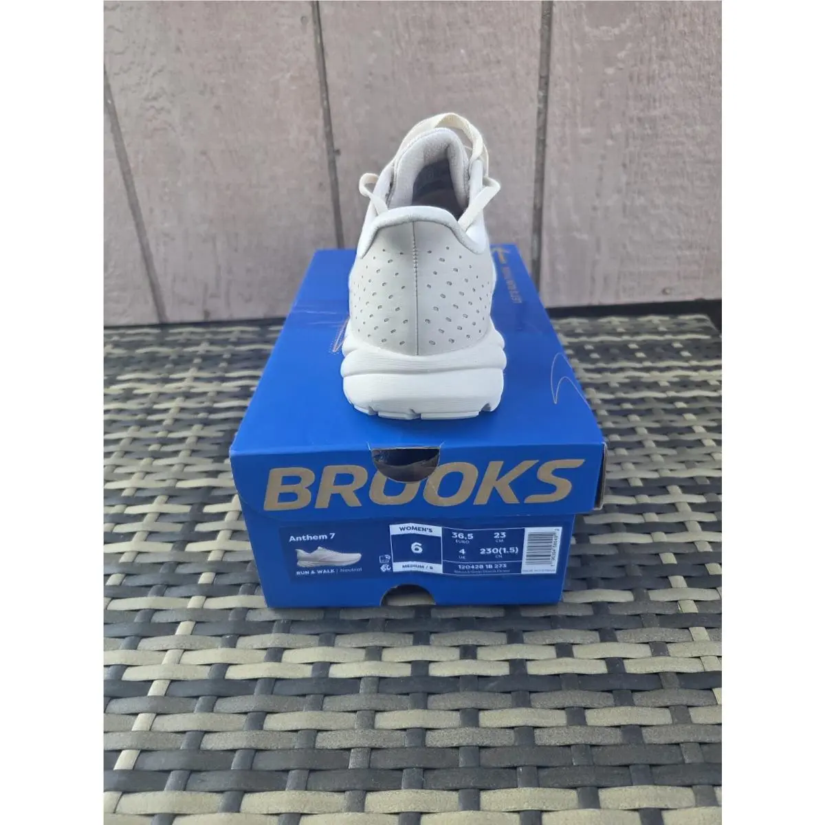 Brooks shoes - Brooks Anthem - Anthem - 12042B273 - Almond/Grey (UPC: 195394580402) 3