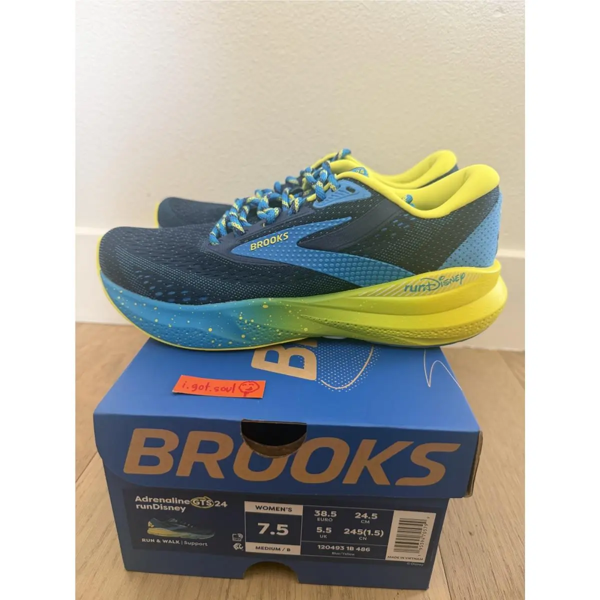Brooks shoes - Brooks Glycerin - Glycerin - 120493 1D 486 - Blue (UPC: 195394705799) 1