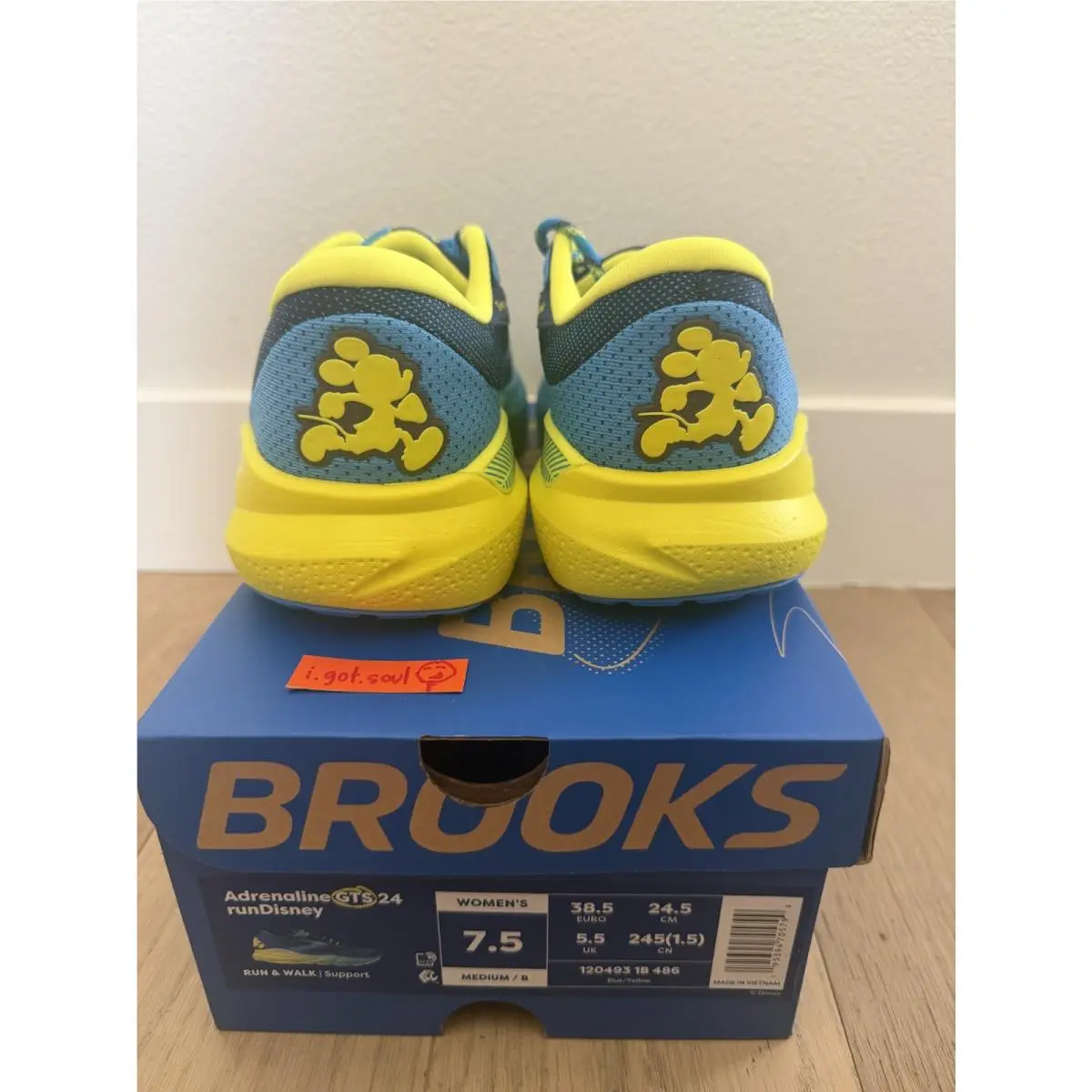 Brooks shoes - Brooks Glycerin - Glycerin - 120493 1D 486 - Blue (UPC: 195394705799) 2