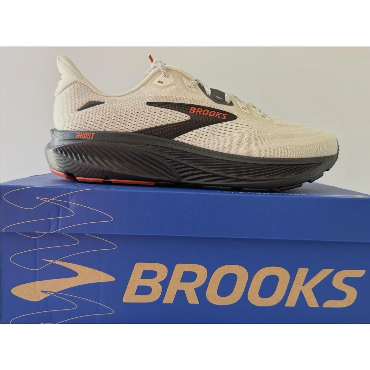 Brooks shoes - GHOST 18 - GHOST - coconut pearl tigerlily 9