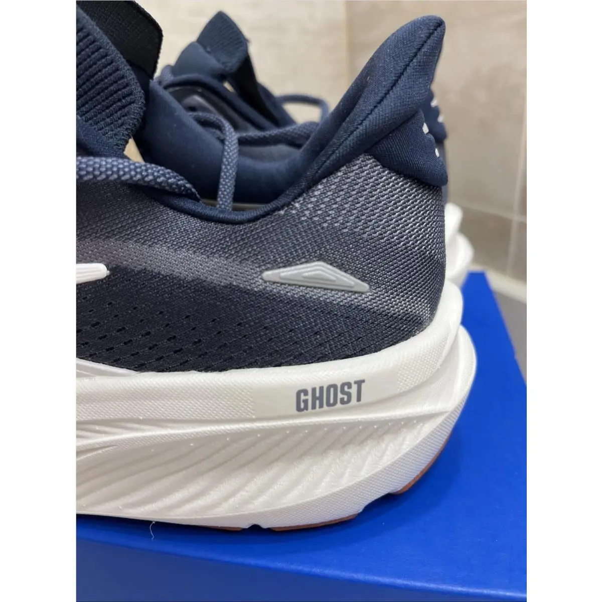 Brooks shoes - Brooks Ghost 18 - Ghost - 1104931D429 - gray / blue 2