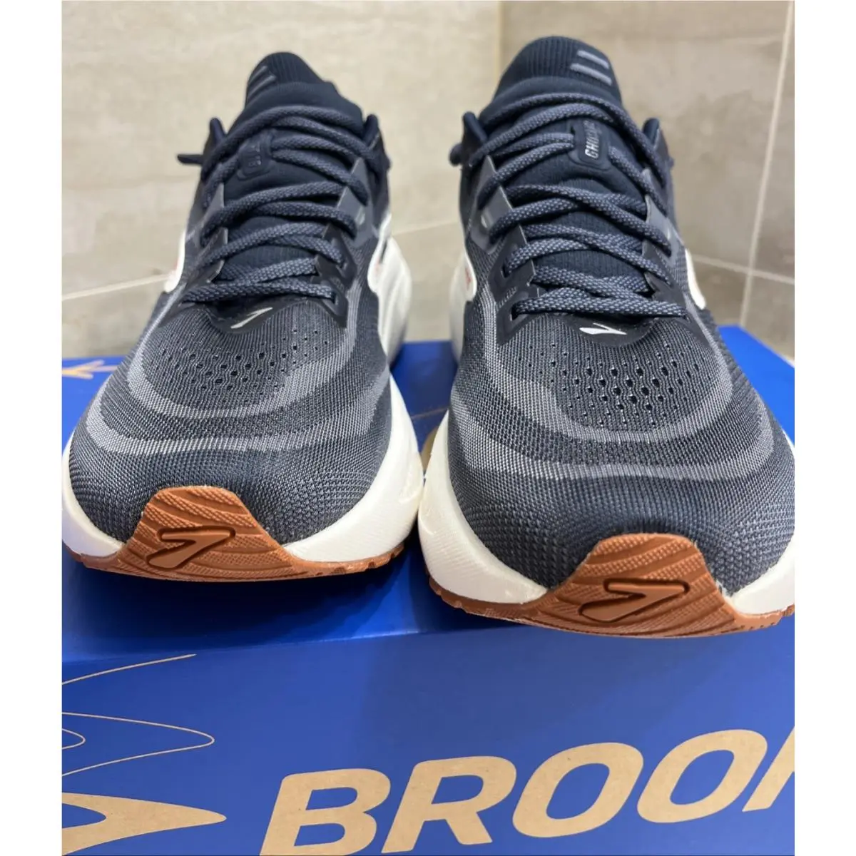 Brooks shoes - Brooks Ghost 18 - Ghost - 1104931D429 - gray / blue 4