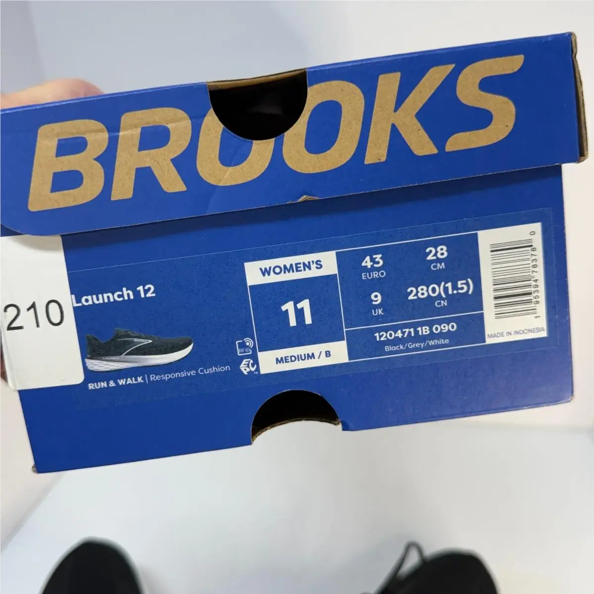 Brooks shoes - Brooks Women`s Launch 12 - Launch - 1203371B286 - Black 11