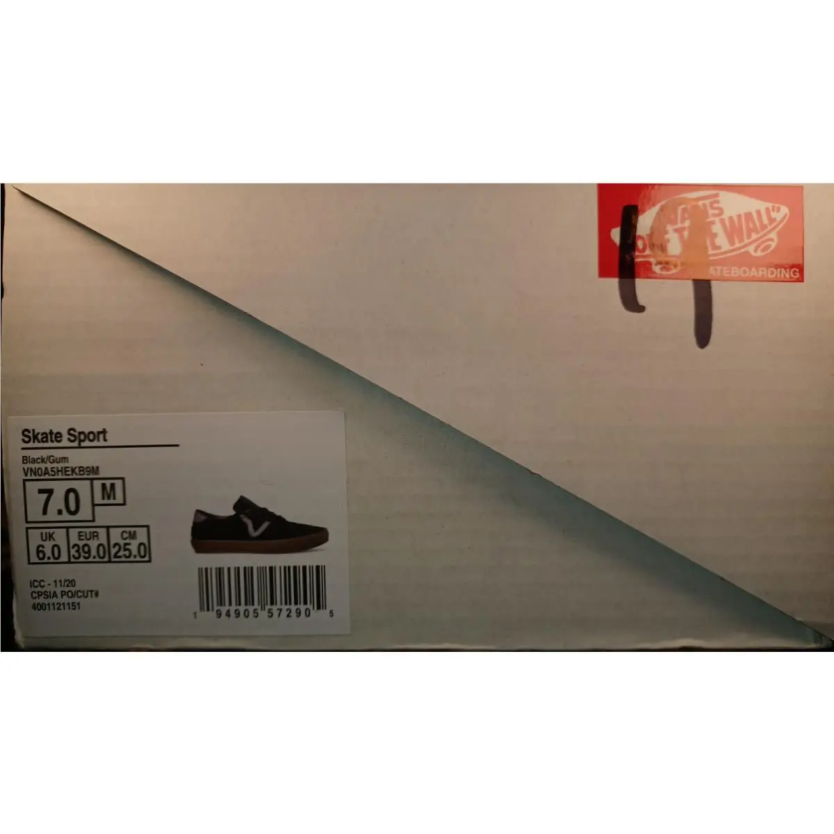 Vans shoes - Vans Skate Sport - Skate Sport - VN0A5HEKB9M - Black 2