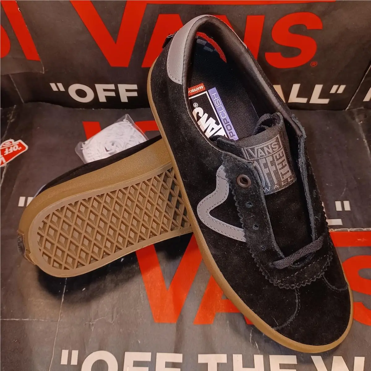 Vans shoes - Vans Skate Sport - Skate Sport - VN0A5HEKB9M - Black 5
