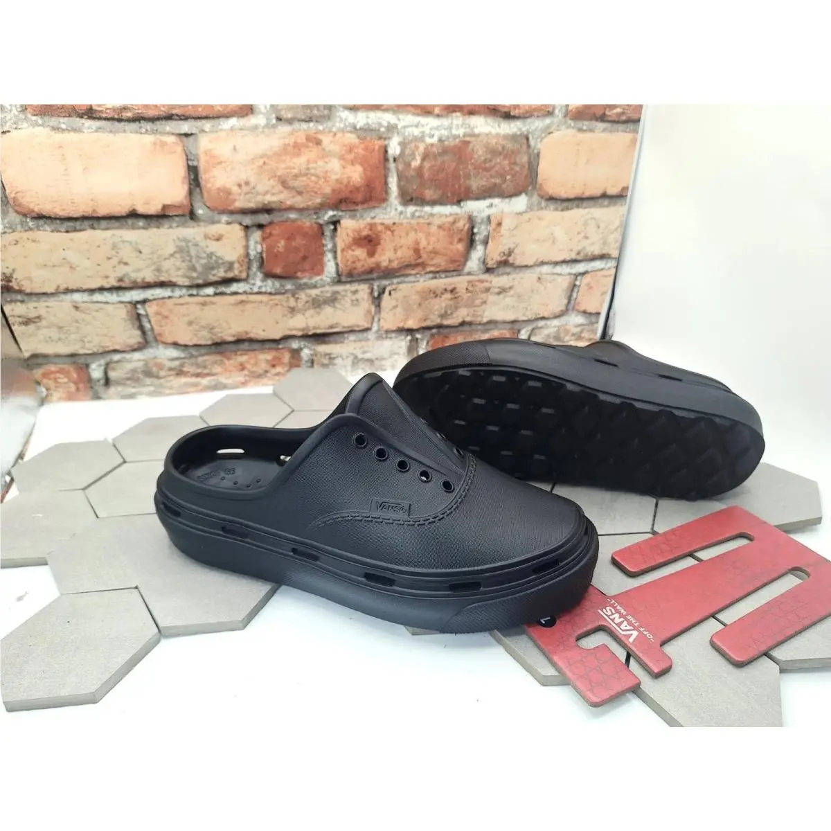 Authentic Foam Mule Foam Mule Unisex Casual Slipper Lifestyle Slide VN000EJ9BLK 13 by Vans