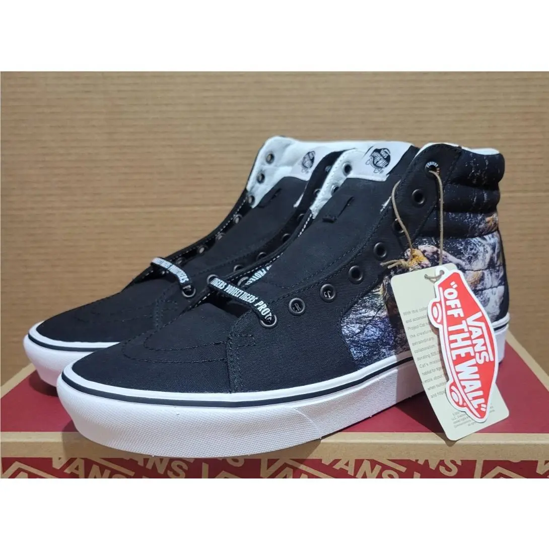 Comfycush SK8 Hi Discovery Projectcat/playing Tigers Size 10.5 VN0A3WMB9EF by Vans