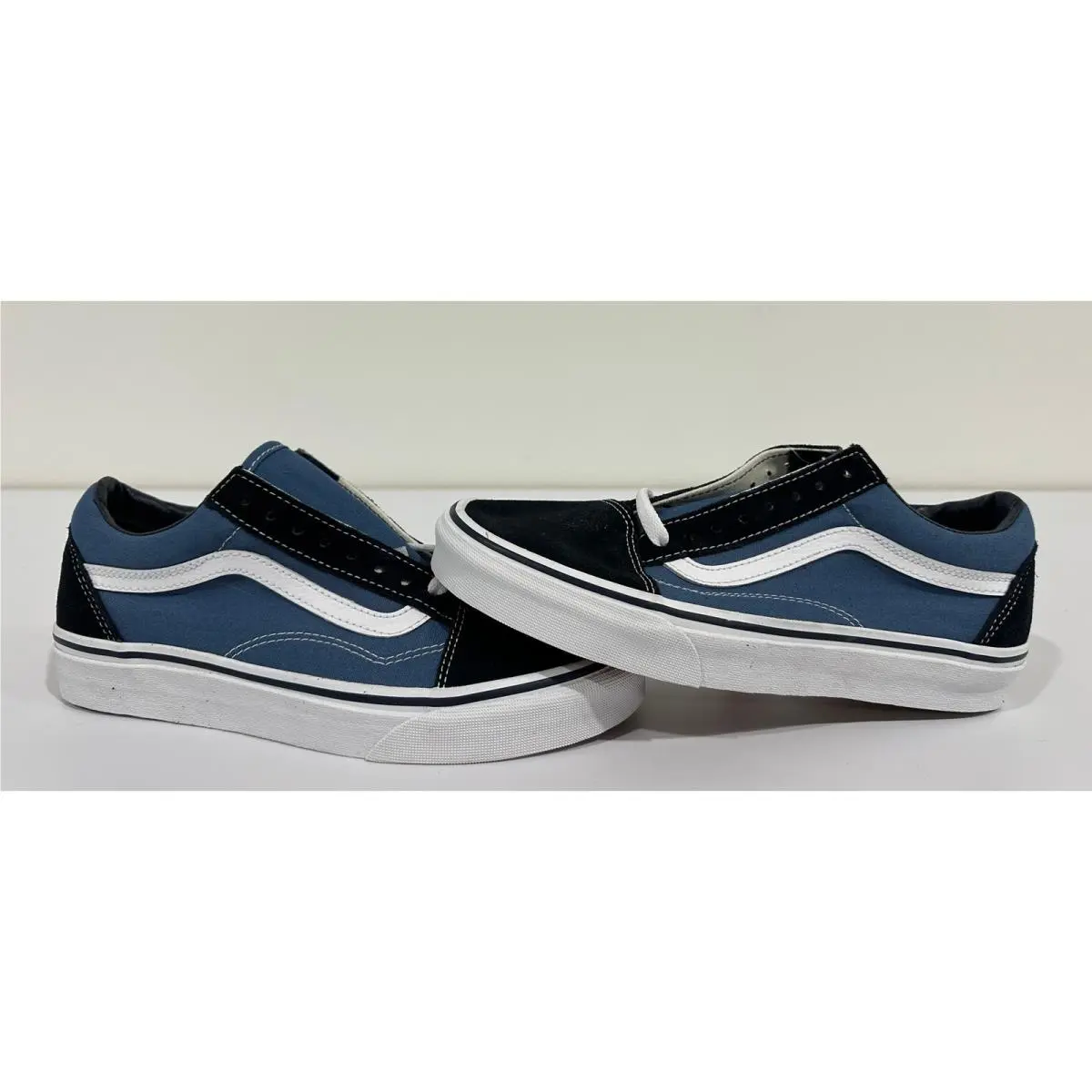 Men`s Old Skool Shoes Navy Size M9.5 W11 016S by Vans