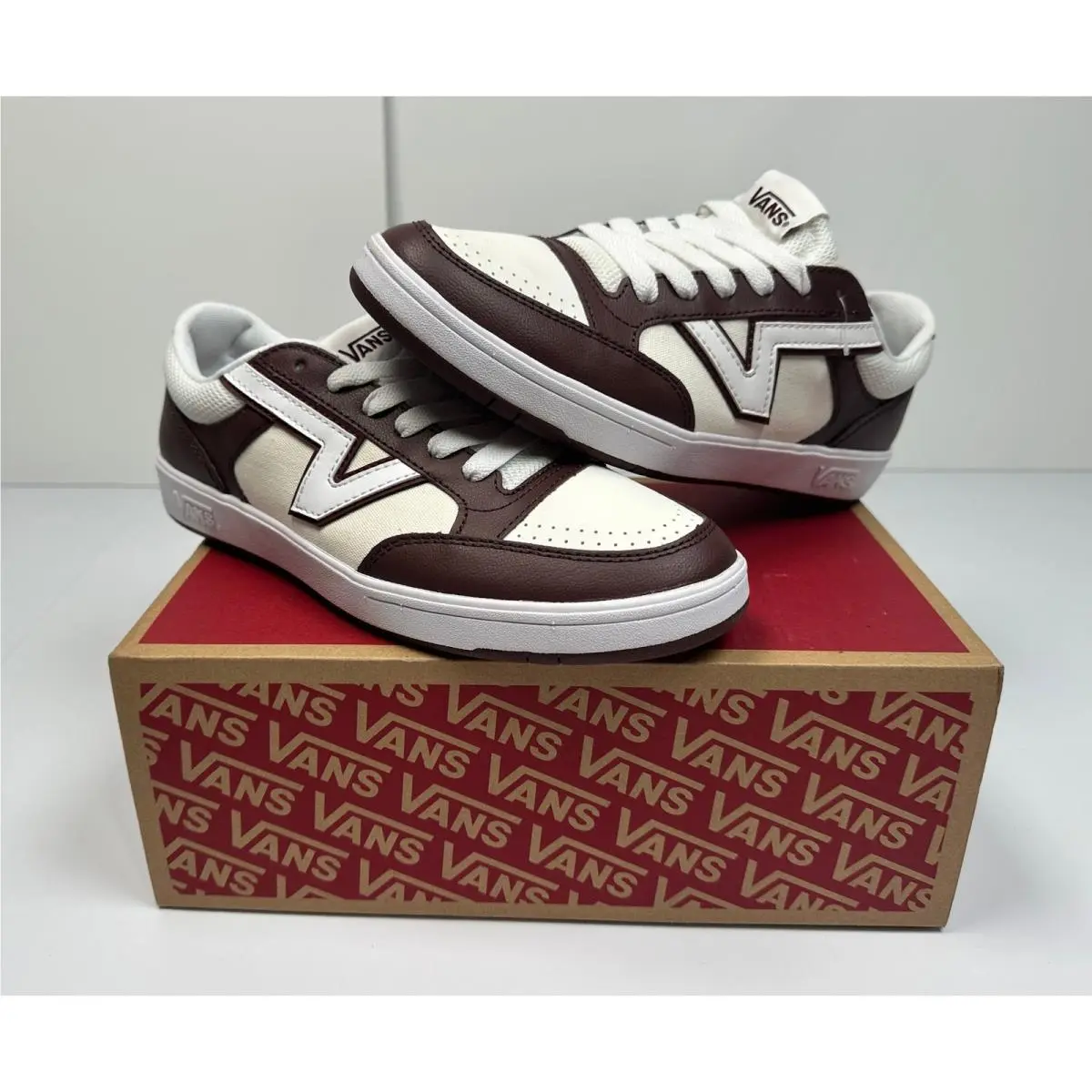 Unisex Lowland Cc Sneakers Varsity Bitter Chocol Size M8.5 W10 07S by Vans